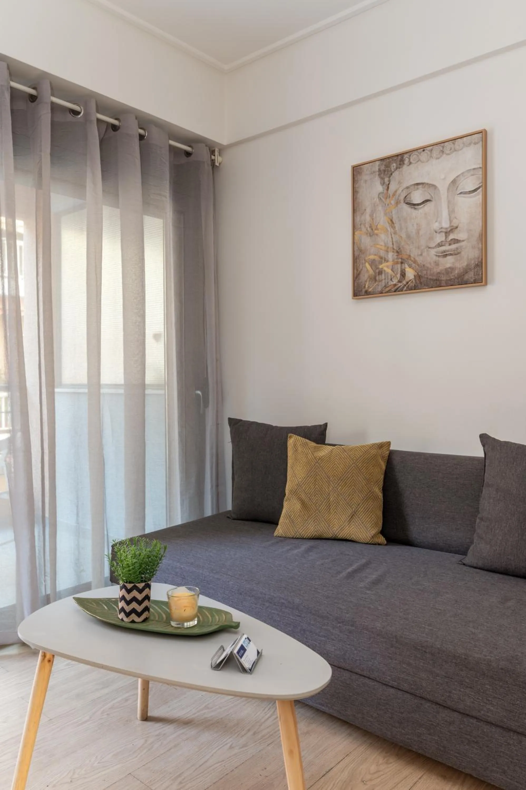 Seating area in Elvita Apartments