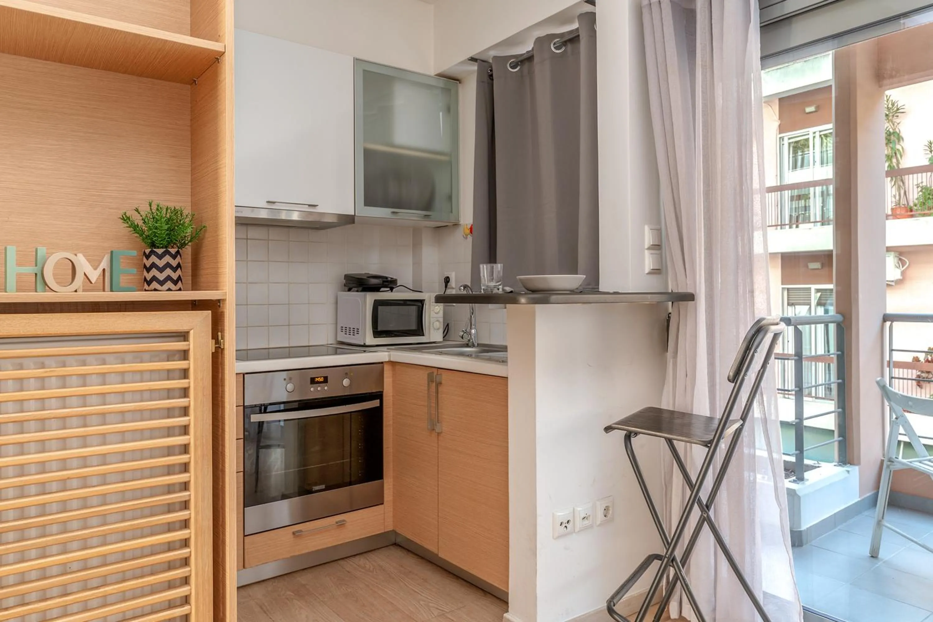 Kitchen or kitchenette in Elvita Apartments