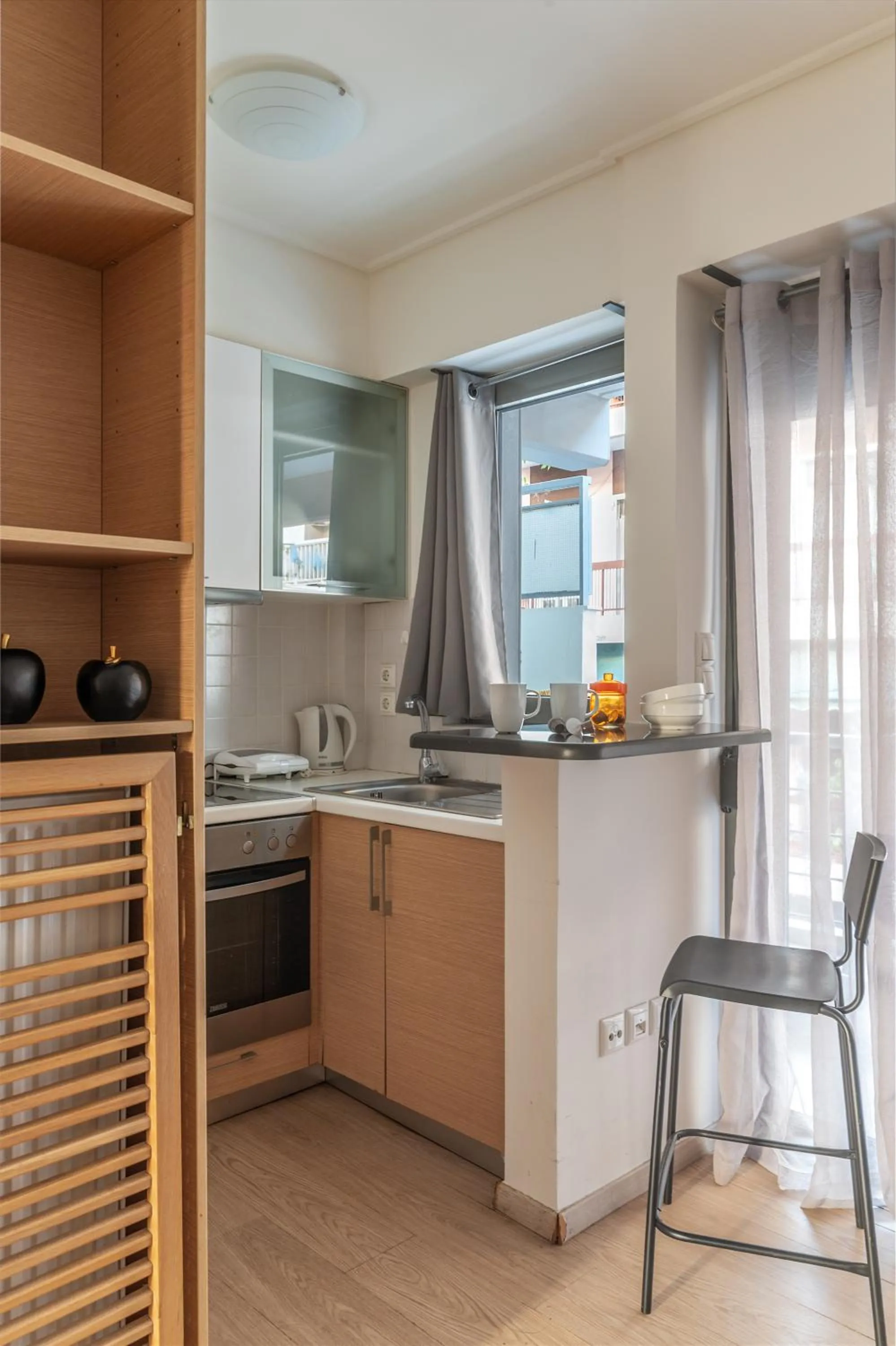 Kitchen or kitchenette in Elvita Apartments