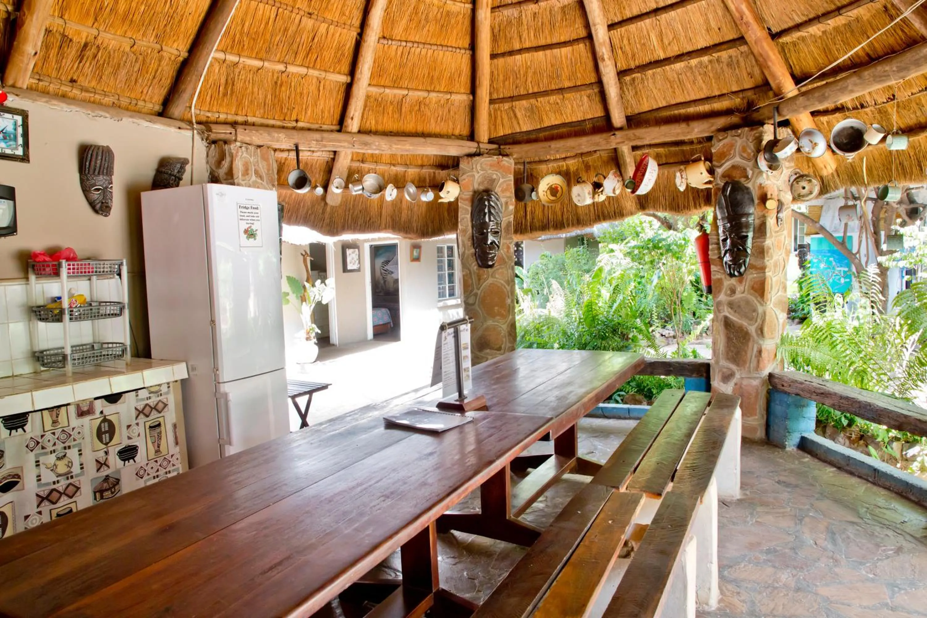 Property building in Victoria Falls Backpackers Lodge