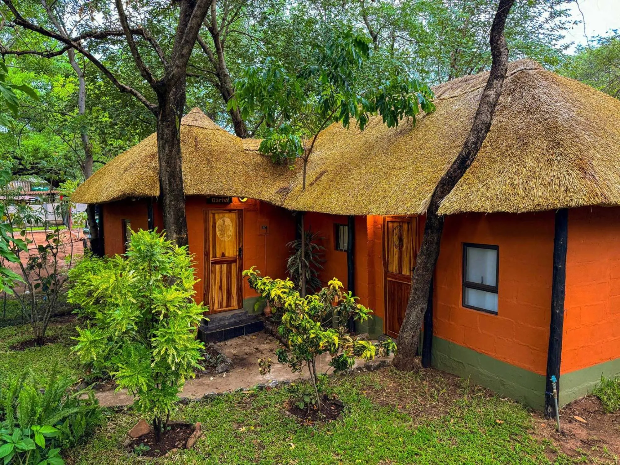 Property building in Victoria Falls Backpackers Lodge