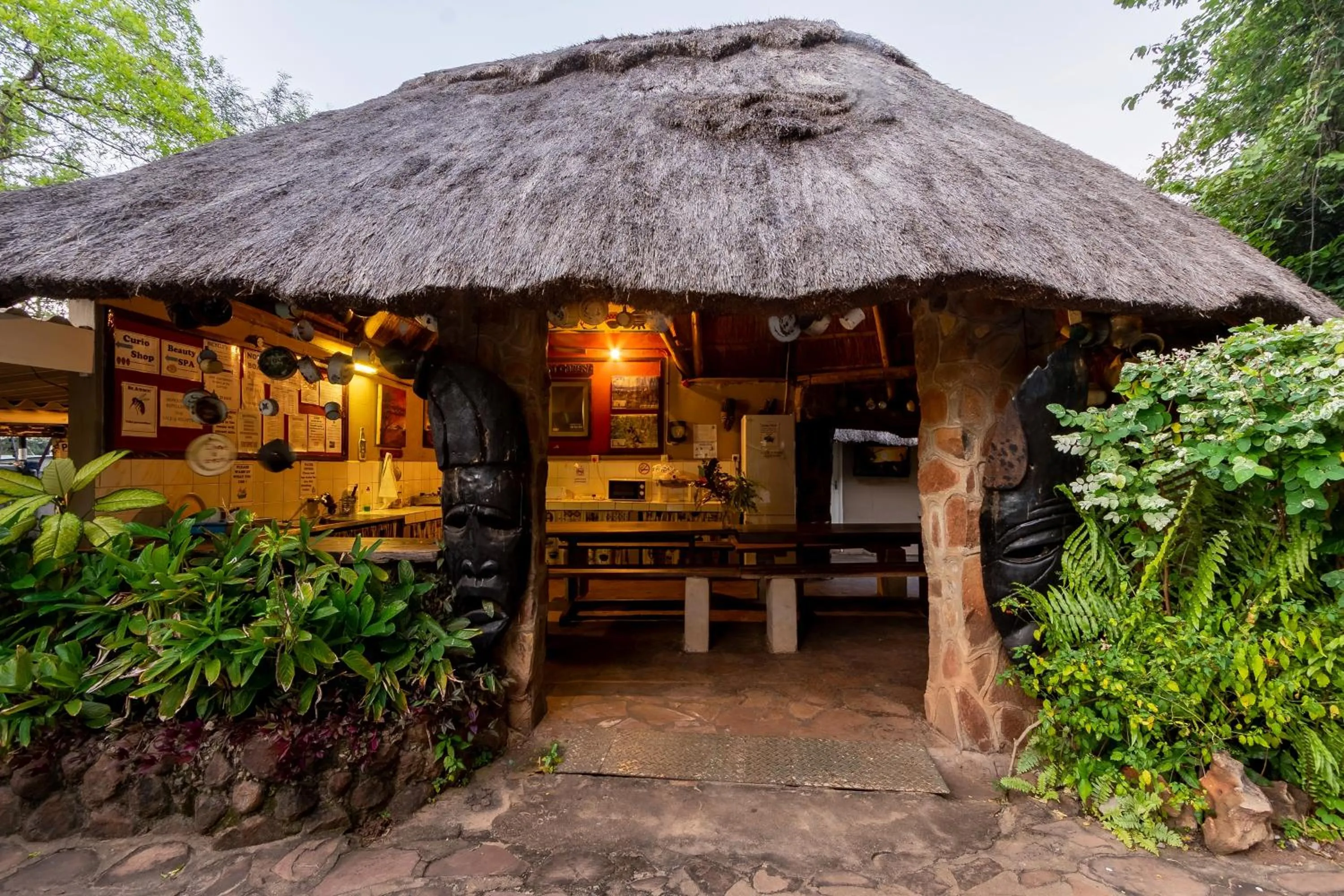 Property building in Victoria Falls Backpackers Lodge