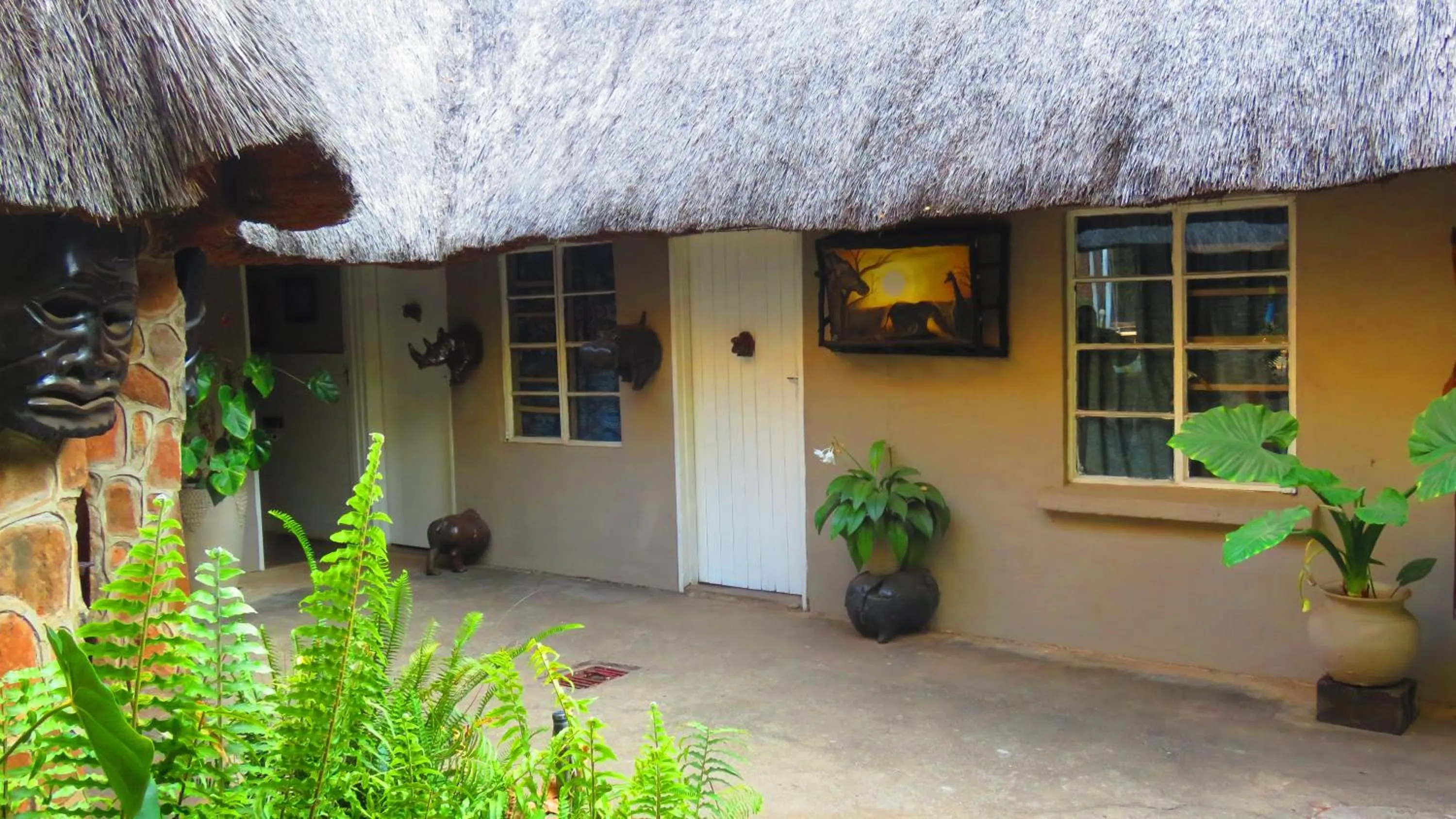 Property building in Victoria Falls Backpackers Lodge