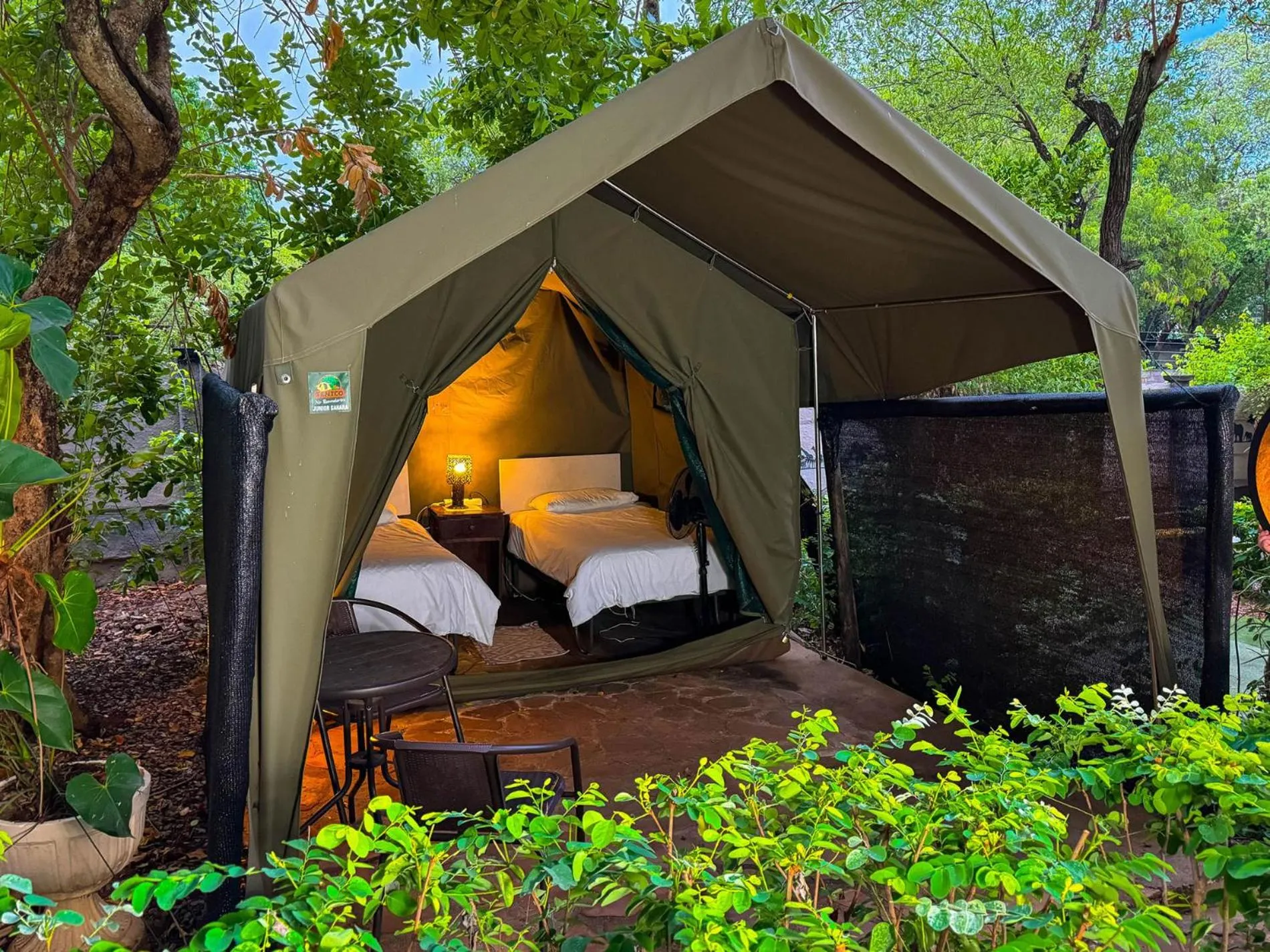 Property building, Bed in Victoria Falls Backpackers Lodge