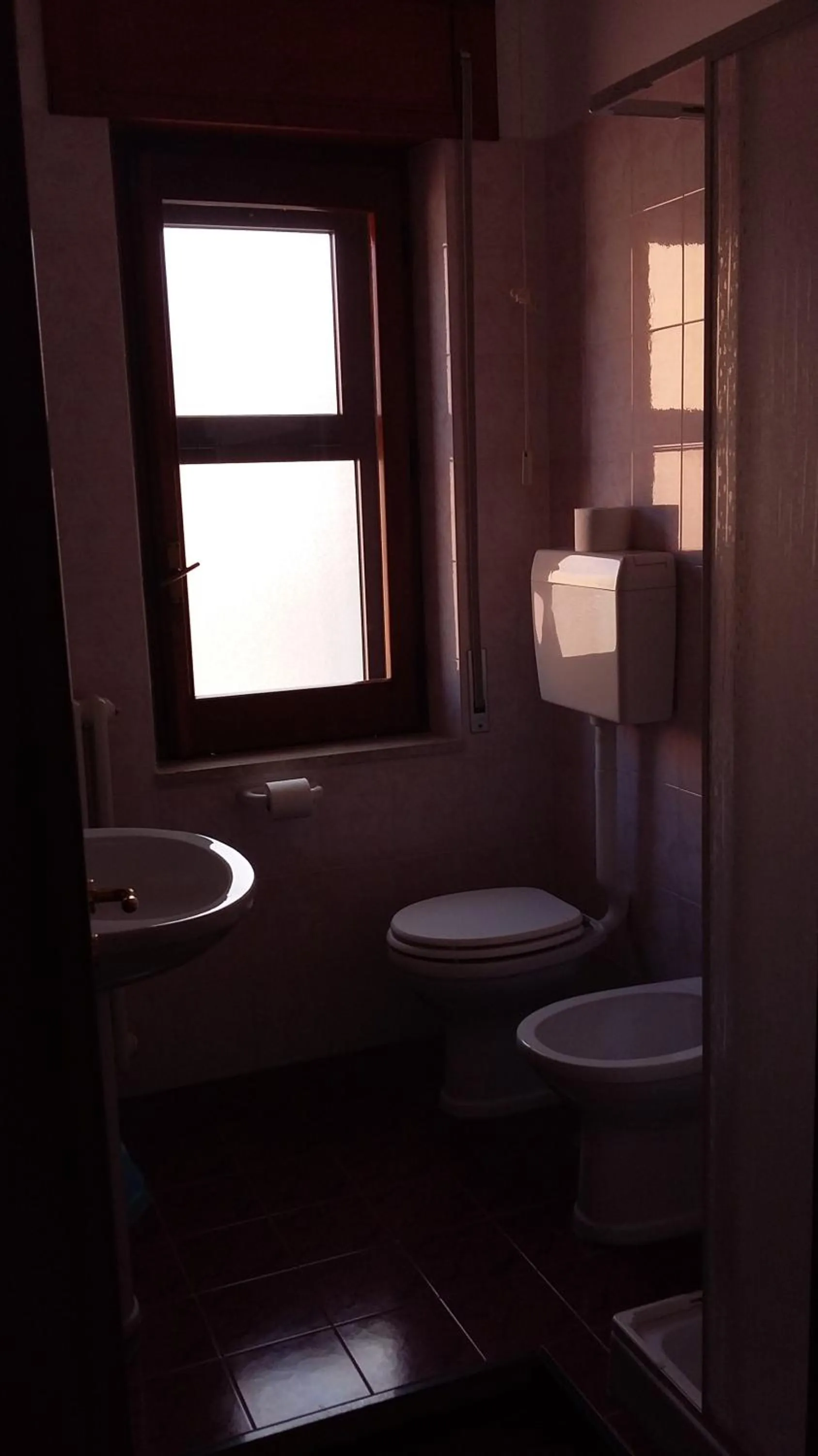 Bathroom in Hotel Caimo Bed-Breakfast