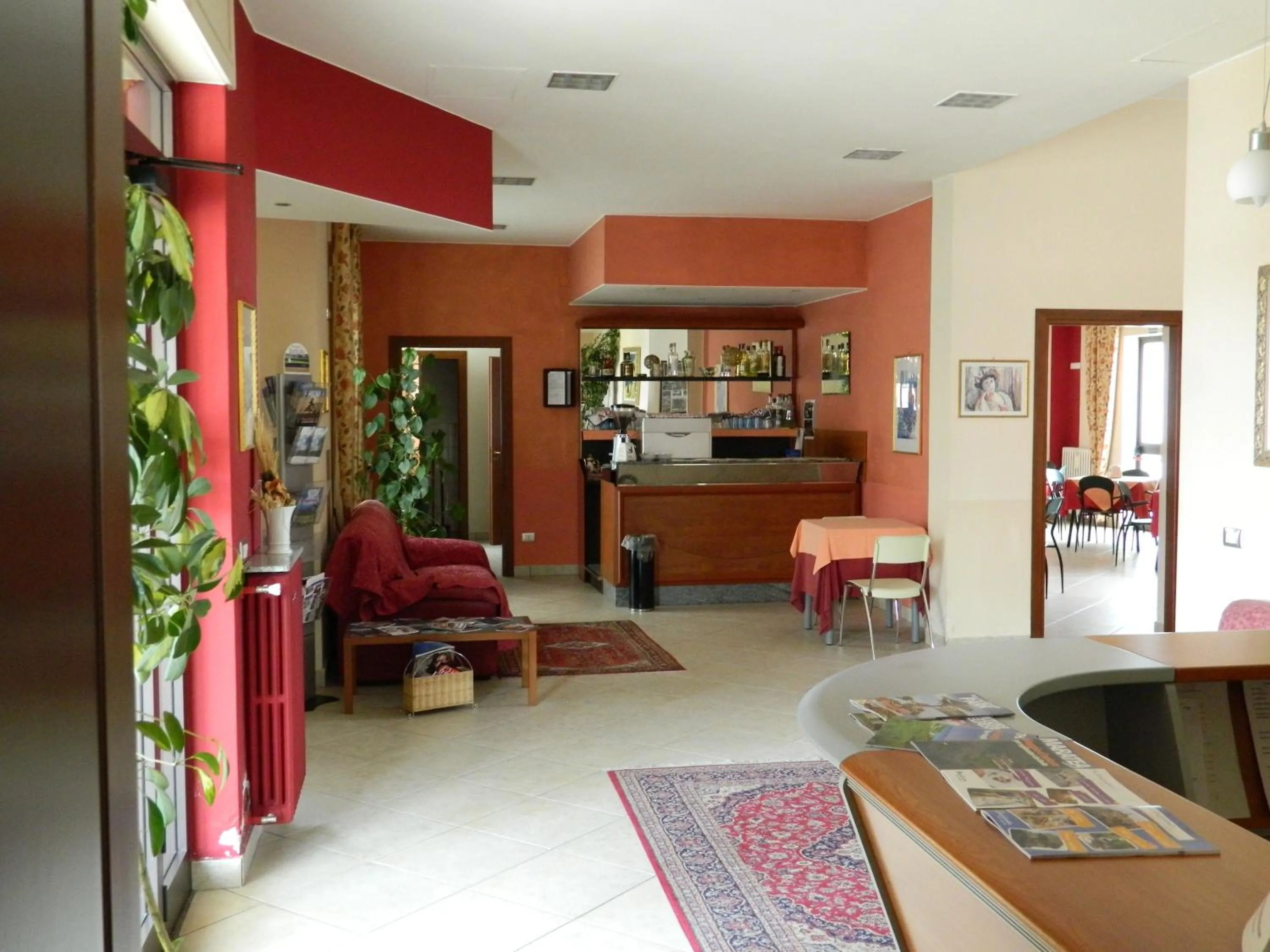 Lobby or reception in Hotel Caimo Bed-Breakfast