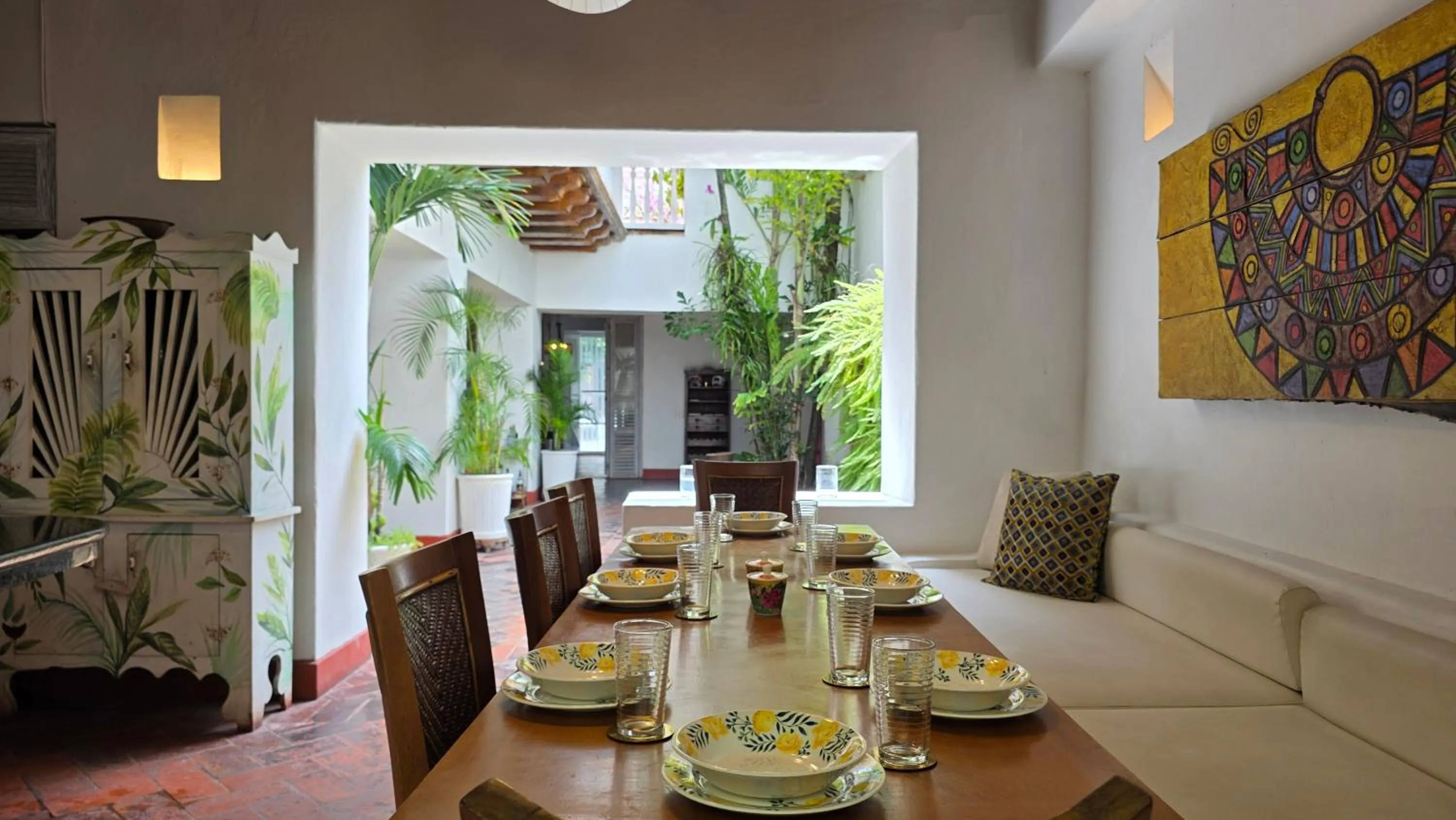 Dining area in Hotel Casa la Tablada