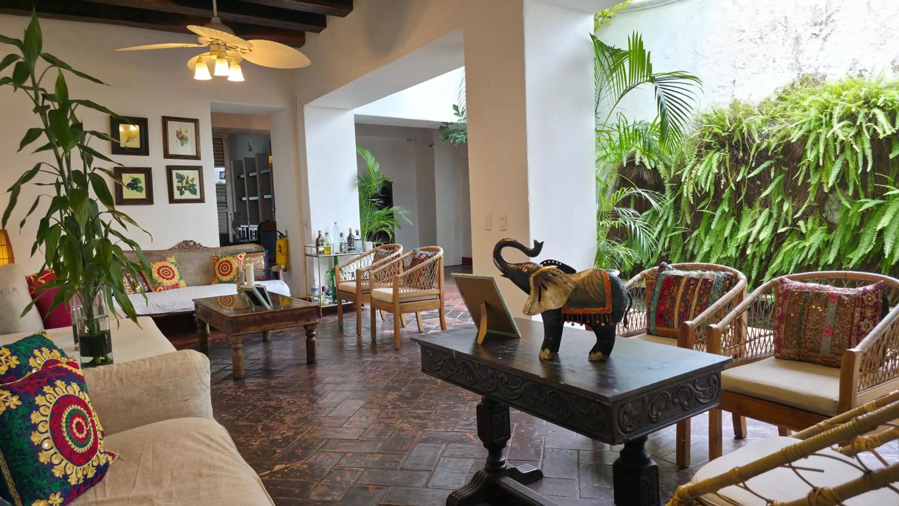 Living room in Hotel Casa la Tablada
