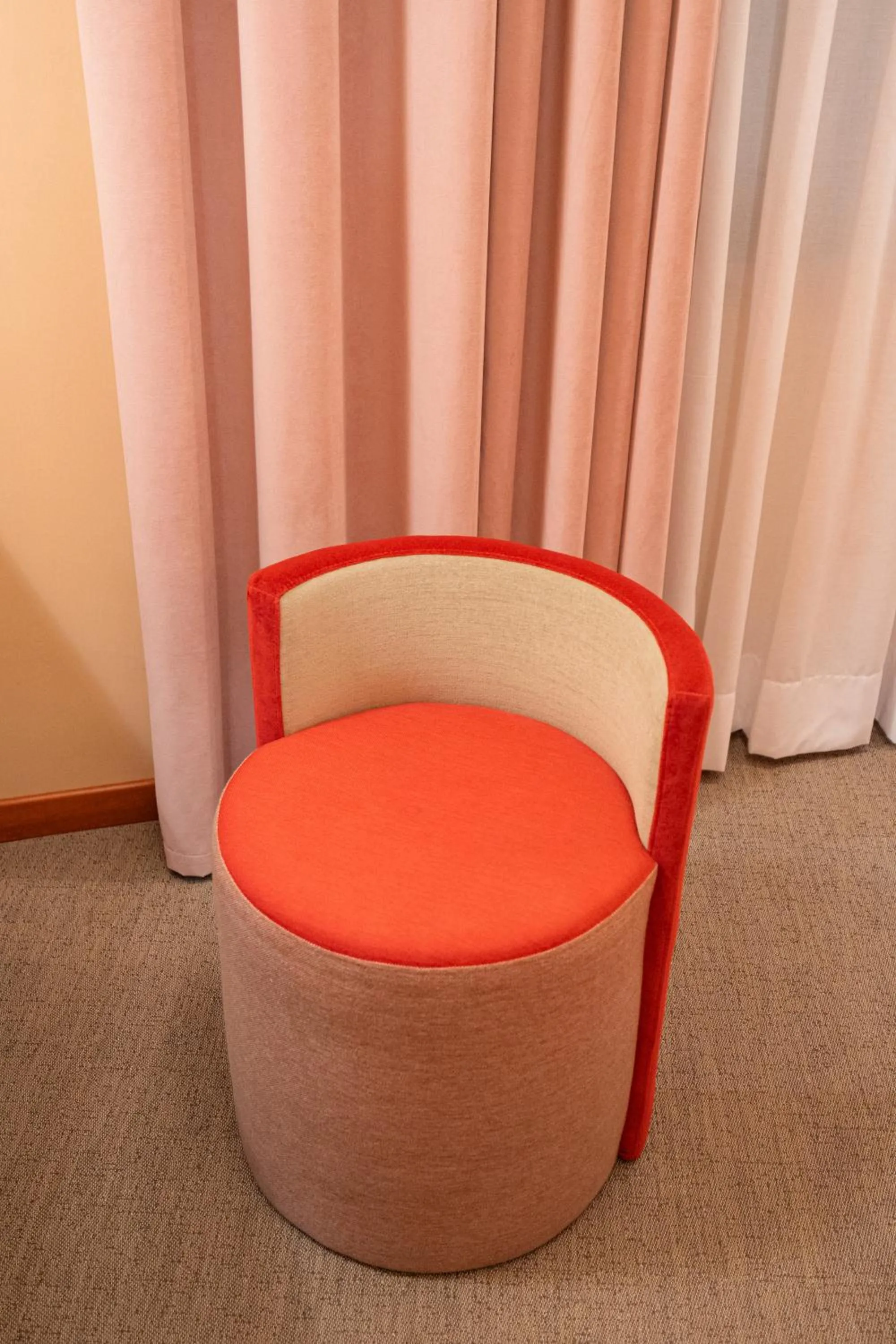 Seating area in OMAMA Hotel