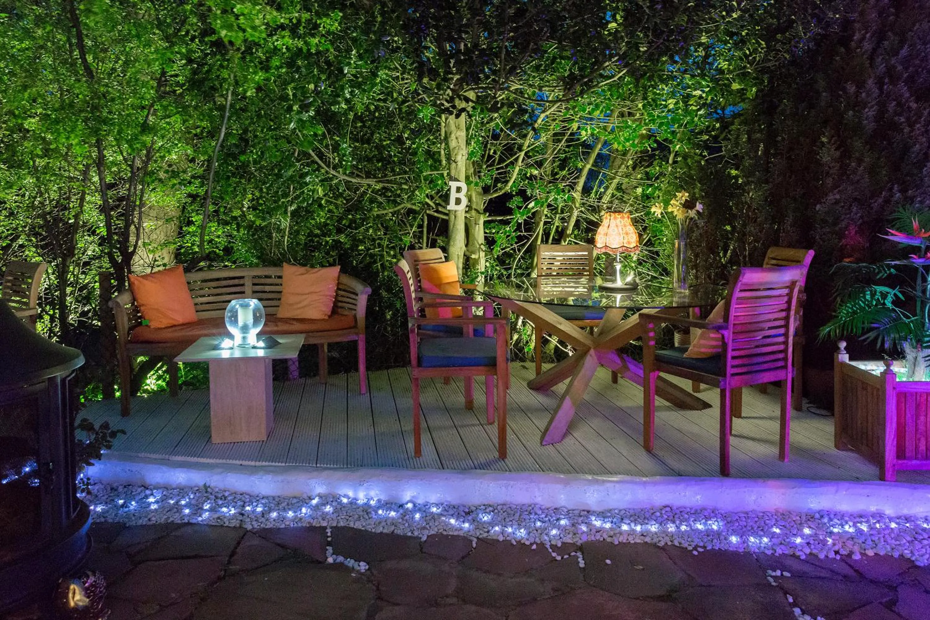 Patio in JustB Edinburgh