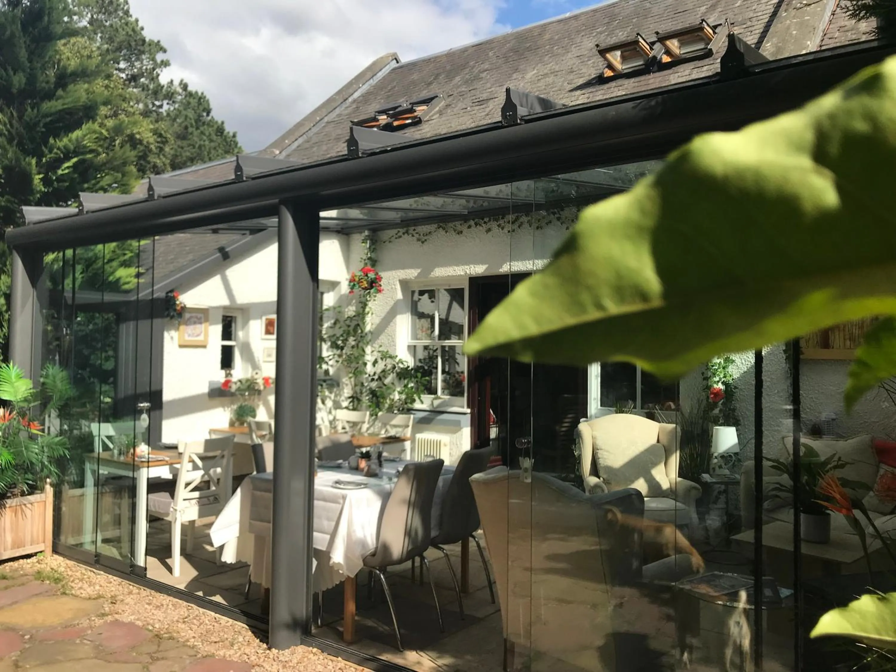 Patio in JustB Edinburgh