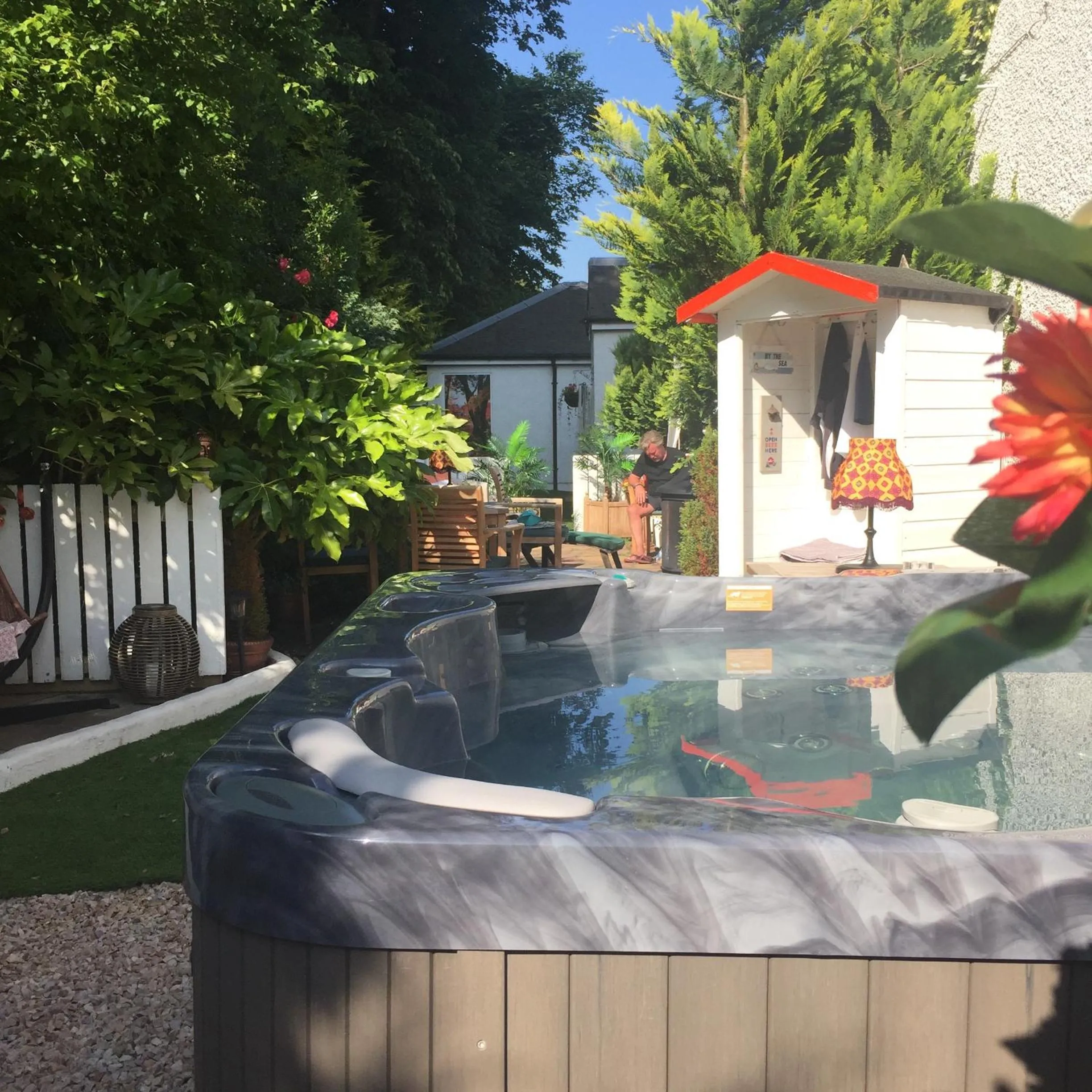 Garden in JustB Edinburgh