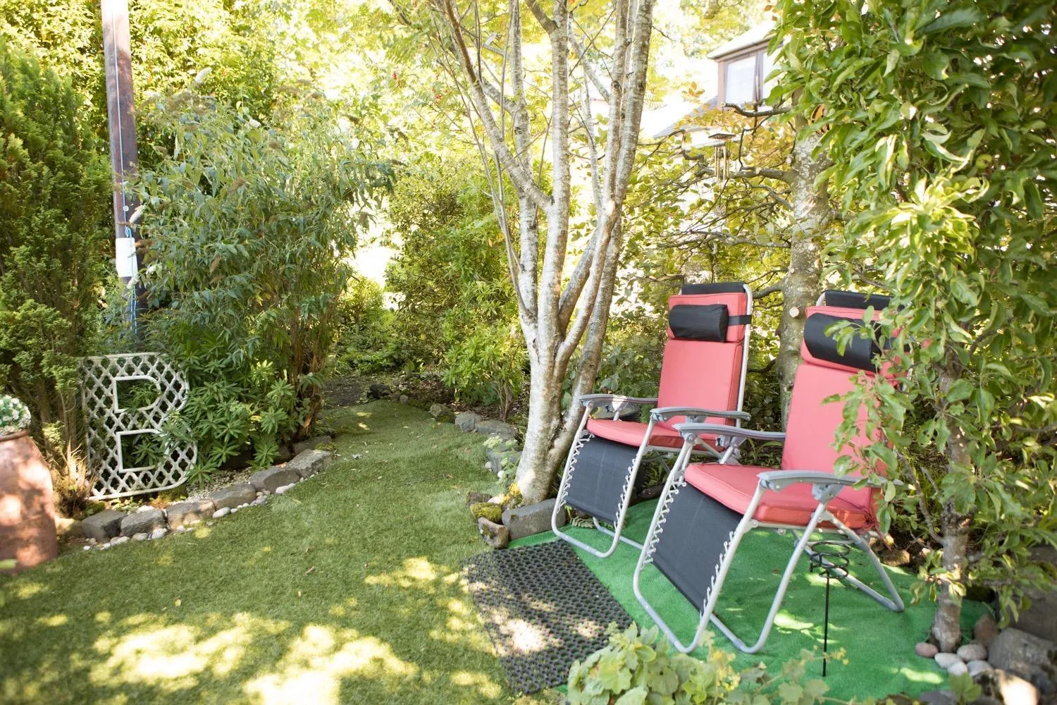 Garden in JustB Edinburgh