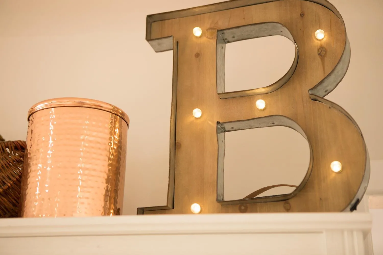 Decorative detail in JustB Edinburgh