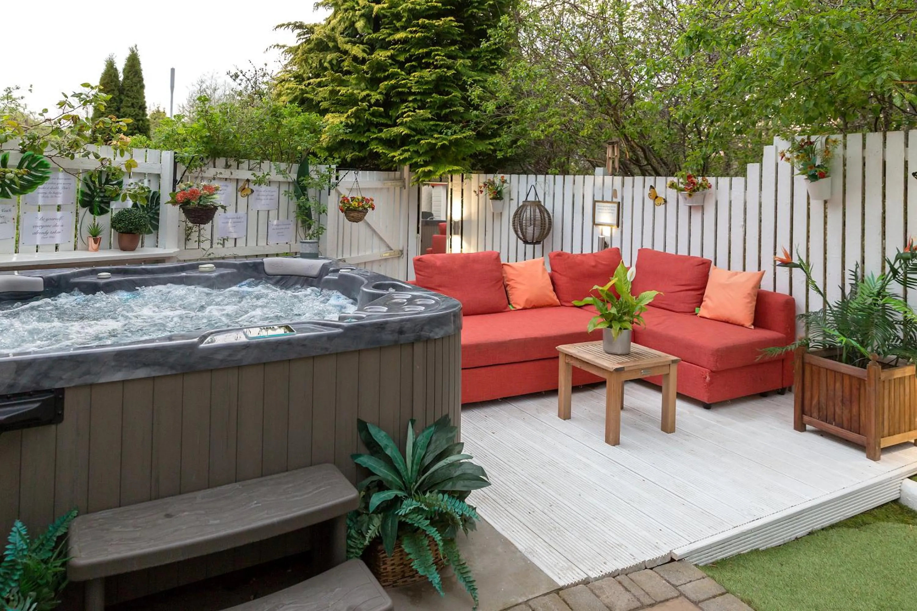Hot Tub in JustB Edinburgh
