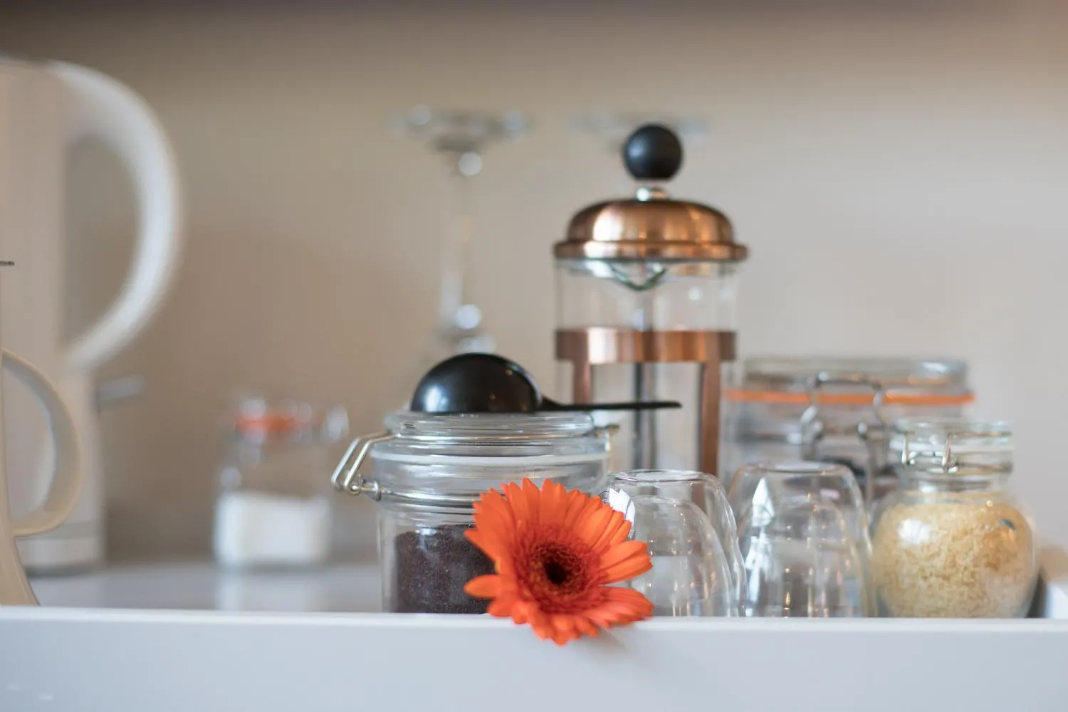 Coffee/tea facilities in JustB Edinburgh