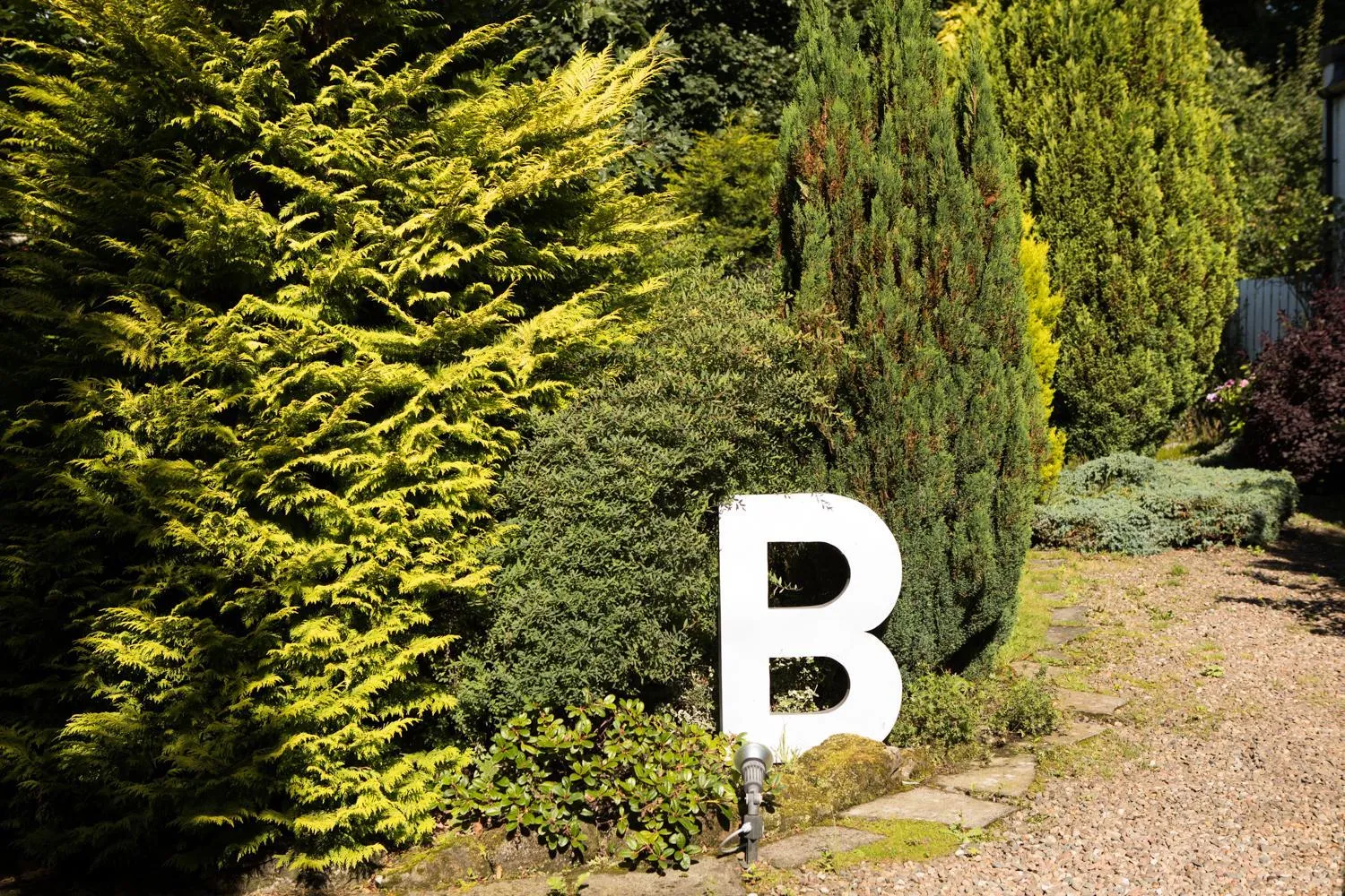 Garden in JustB Edinburgh