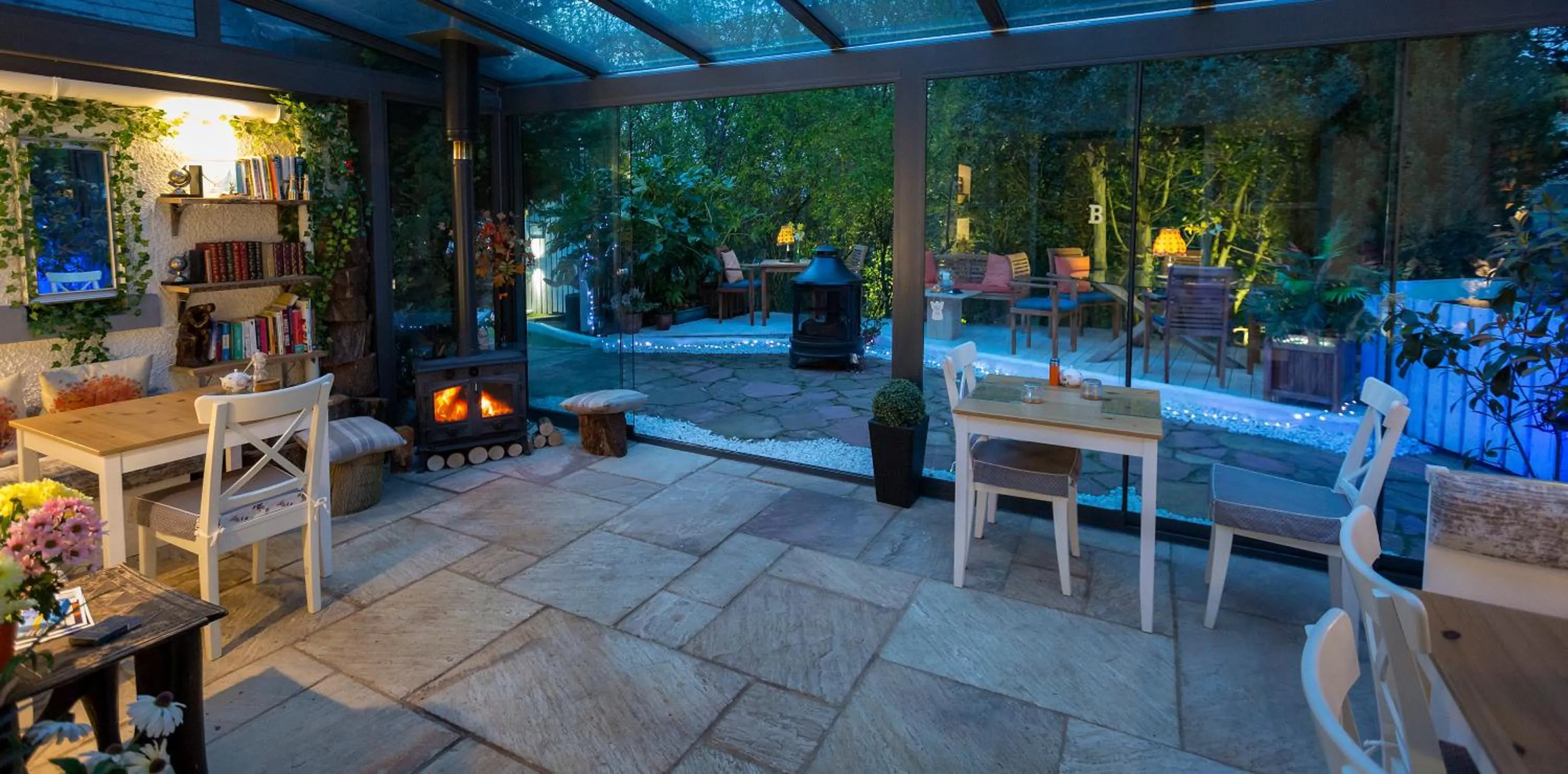 Patio in JustB Edinburgh