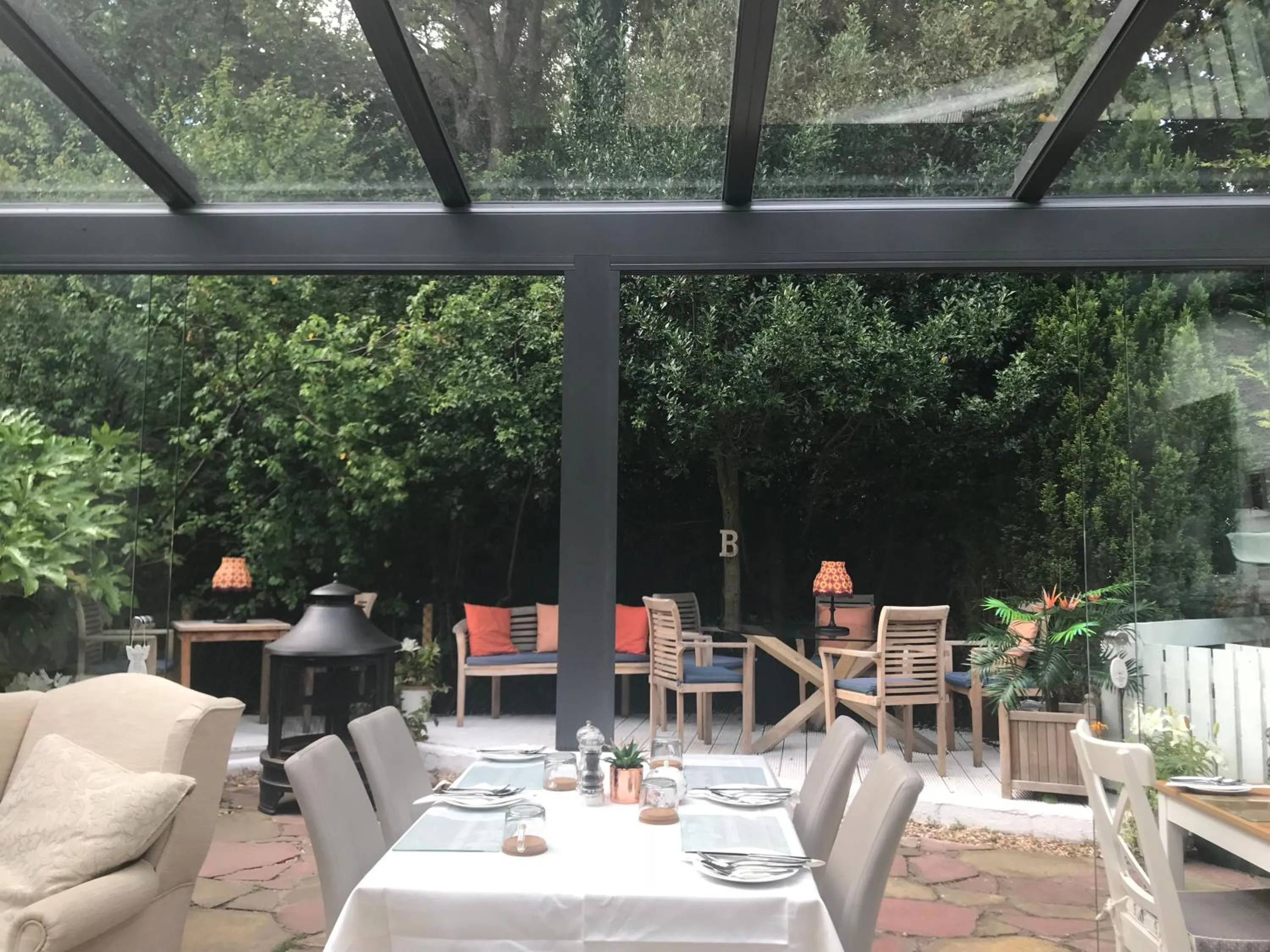 Patio in JustB Edinburgh