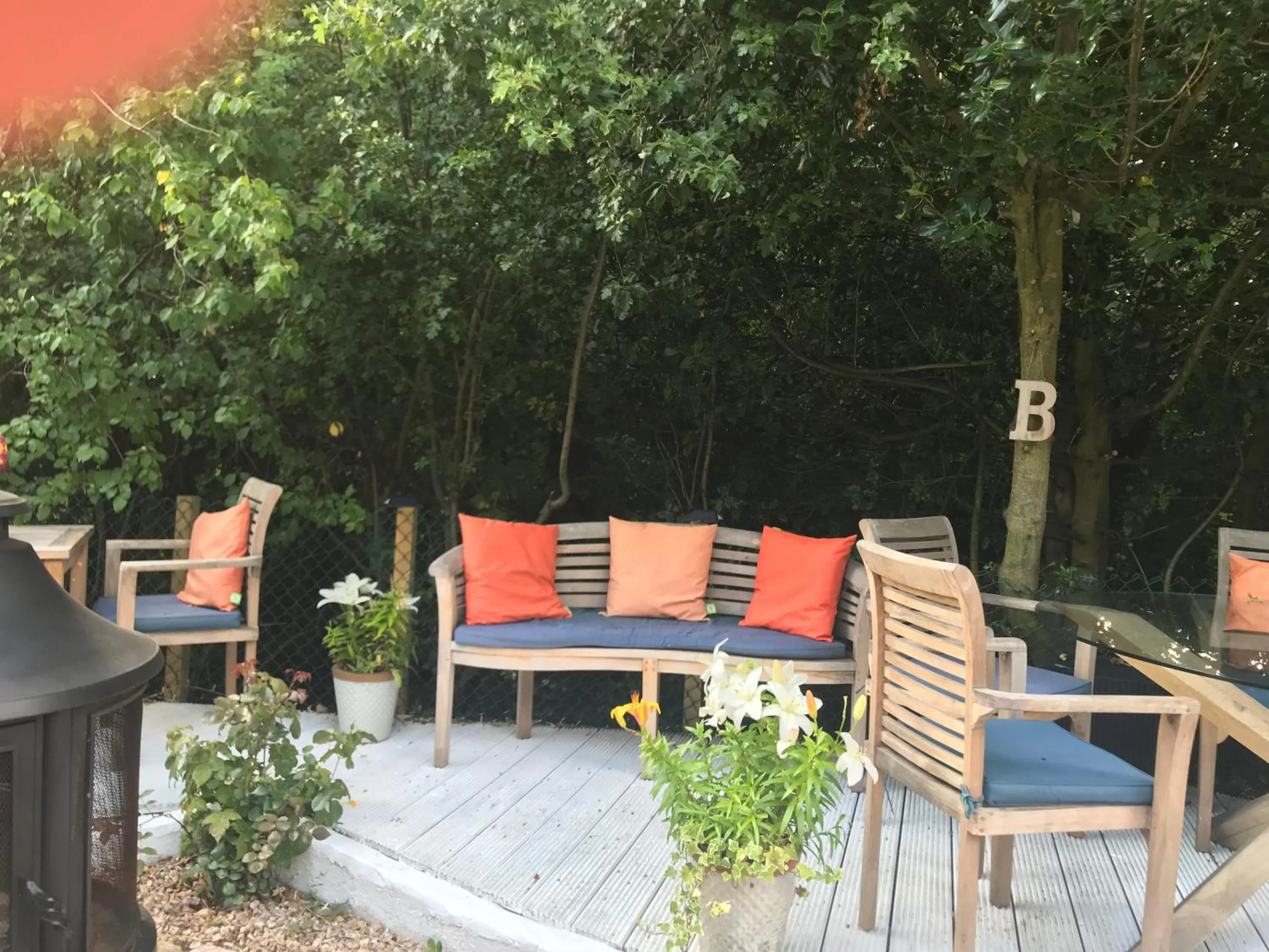Patio in JustB Edinburgh