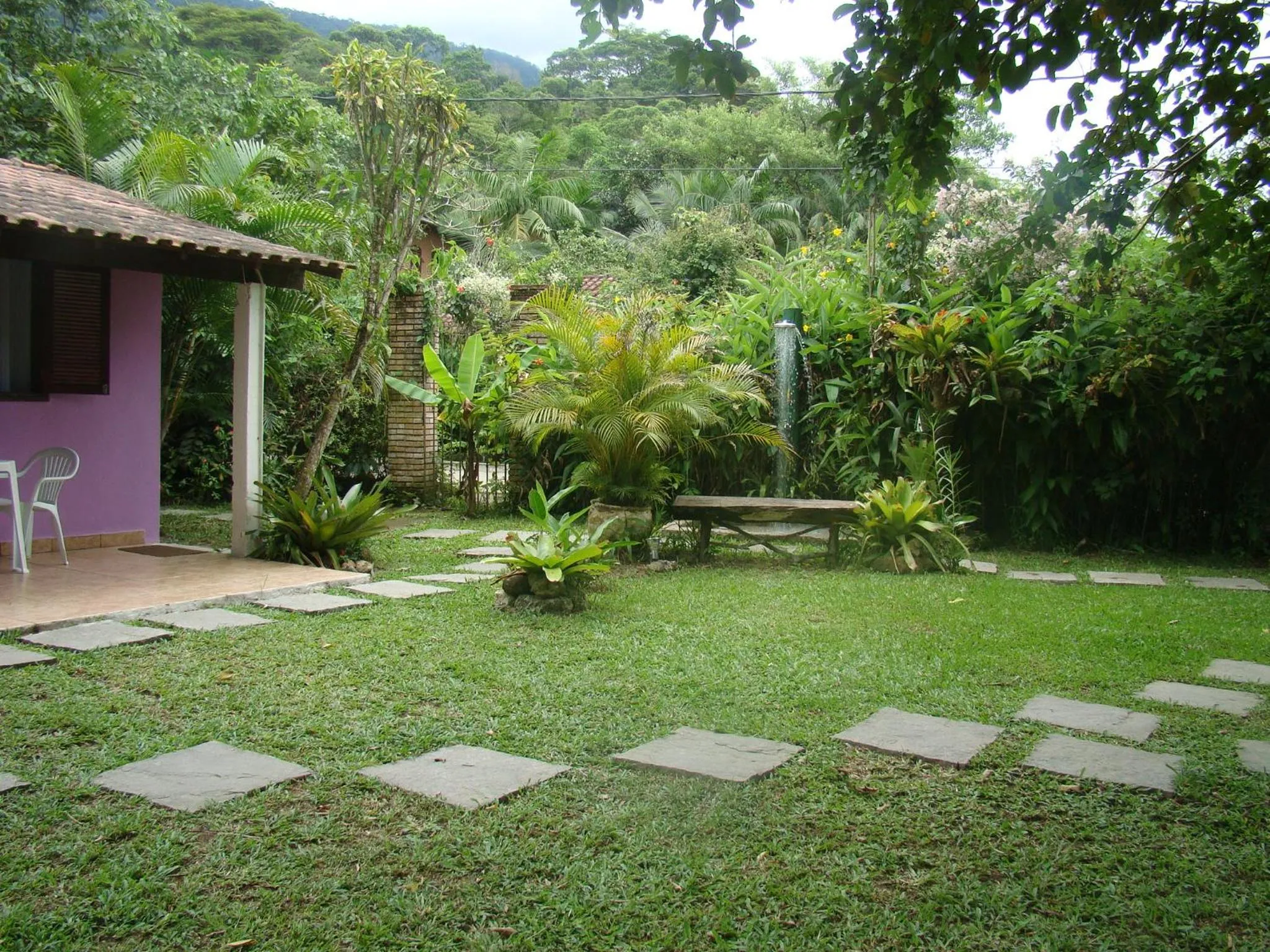 Garden in Pousada Sitio das Flores