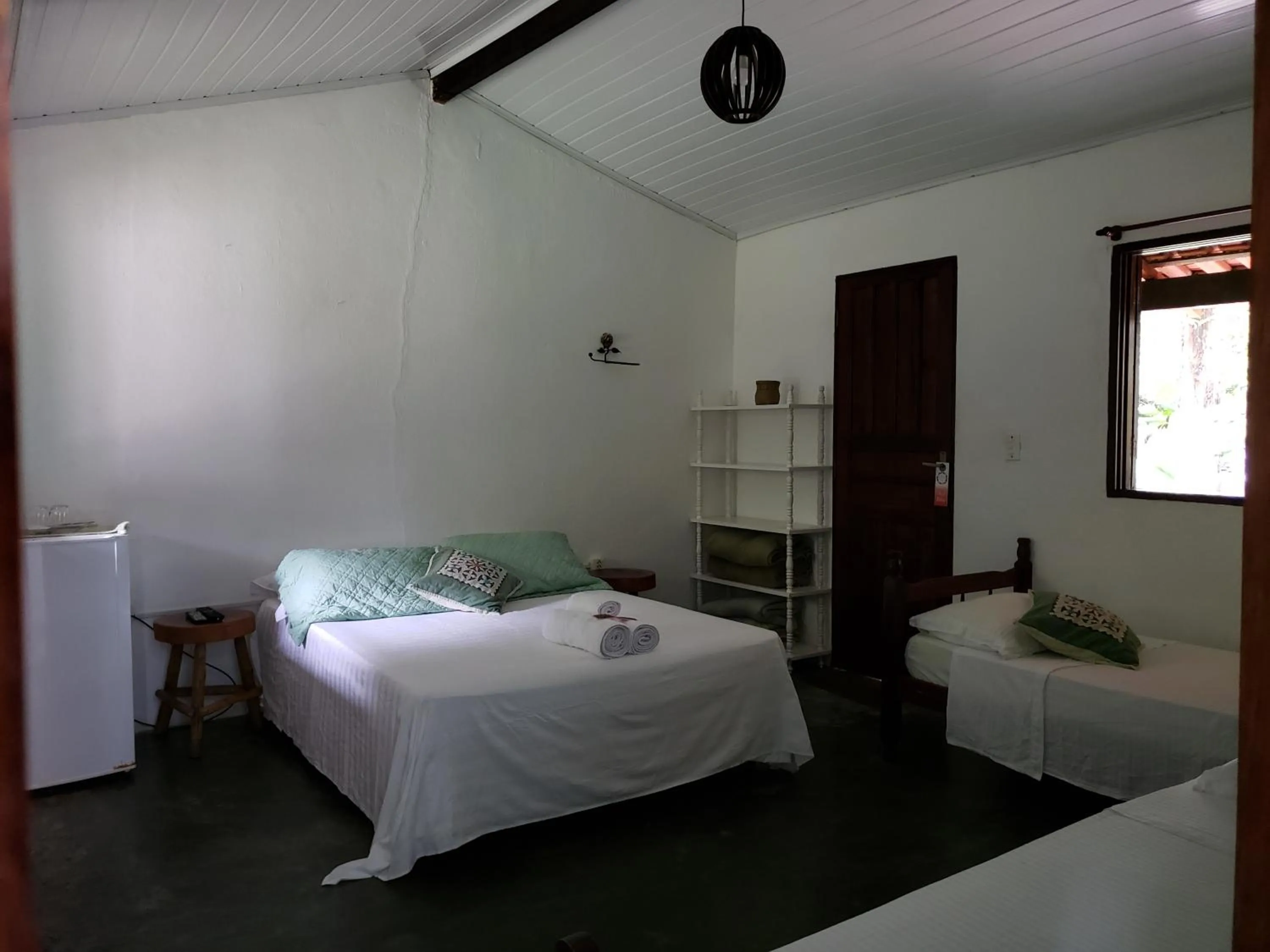 Bed in Pousada Sitio das Flores