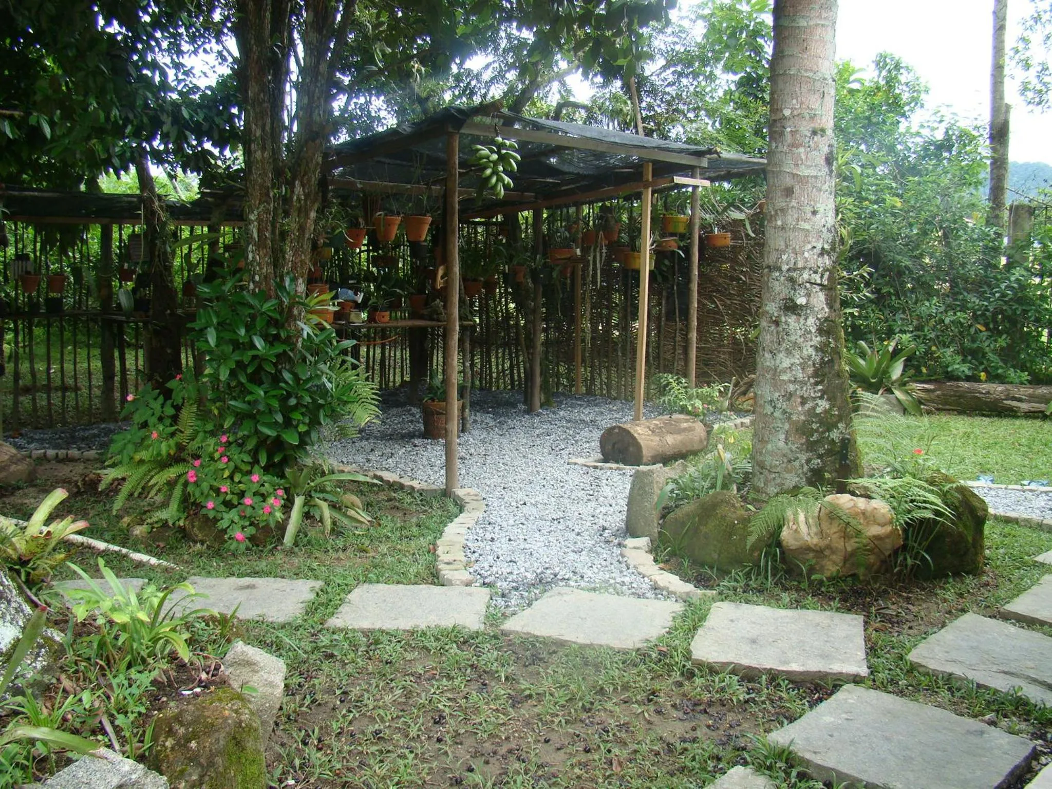 Garden in Pousada Sitio das Flores