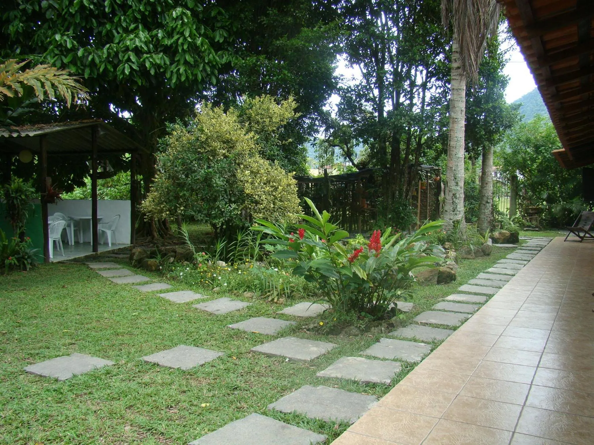 Garden in Pousada Sitio das Flores