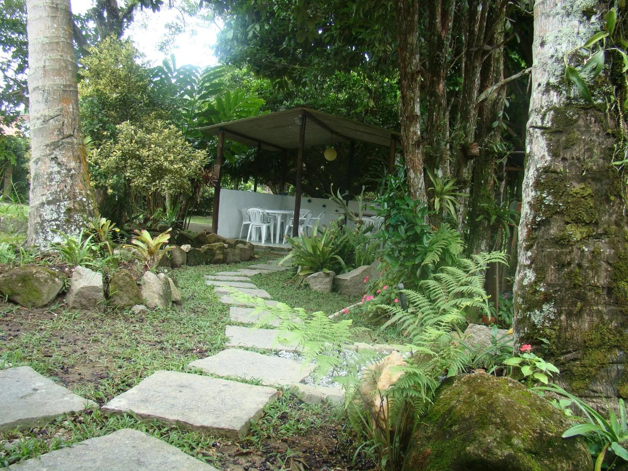 Garden in Pousada Sitio das Flores