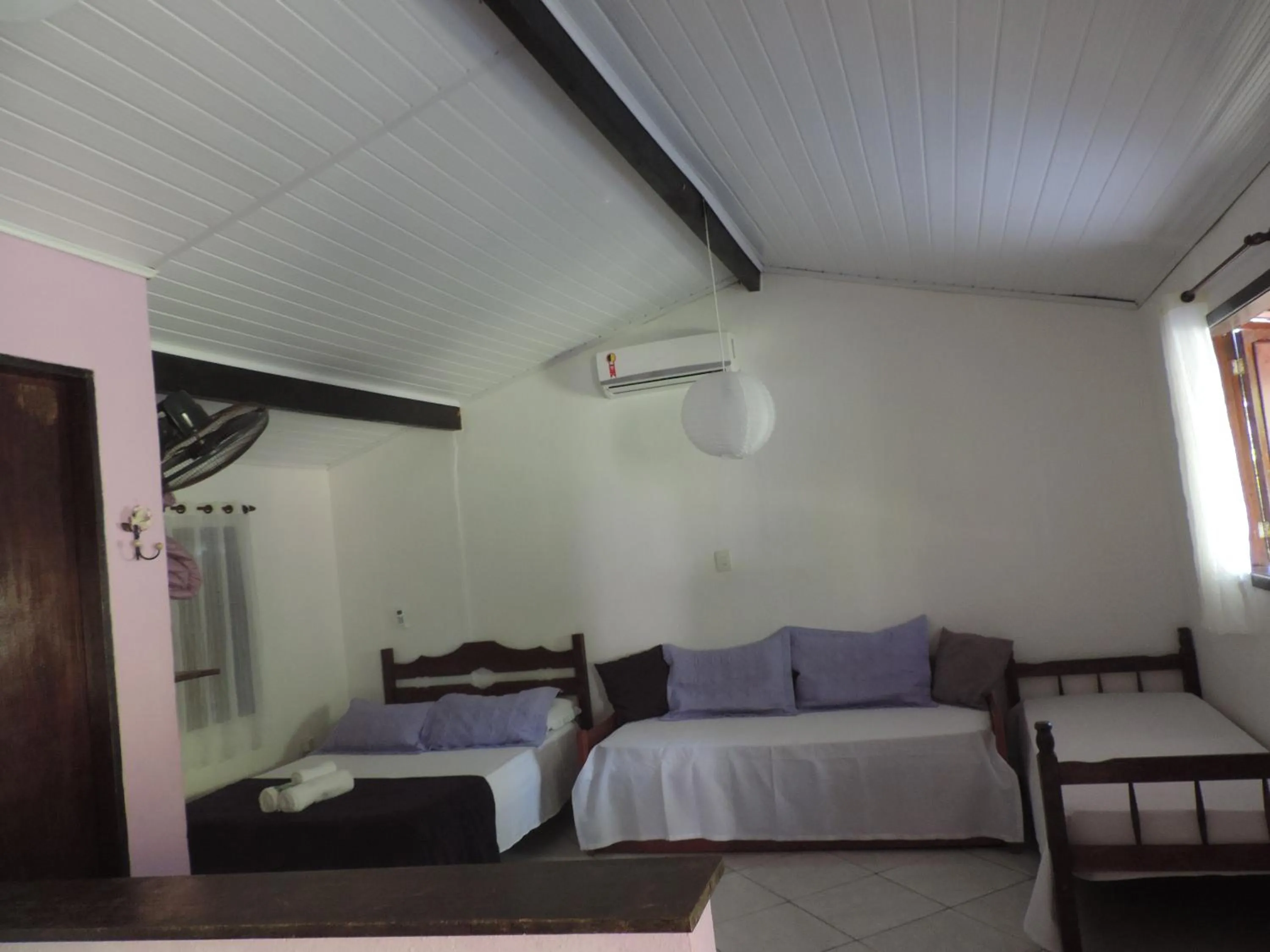 Bed in Pousada Sitio das Flores