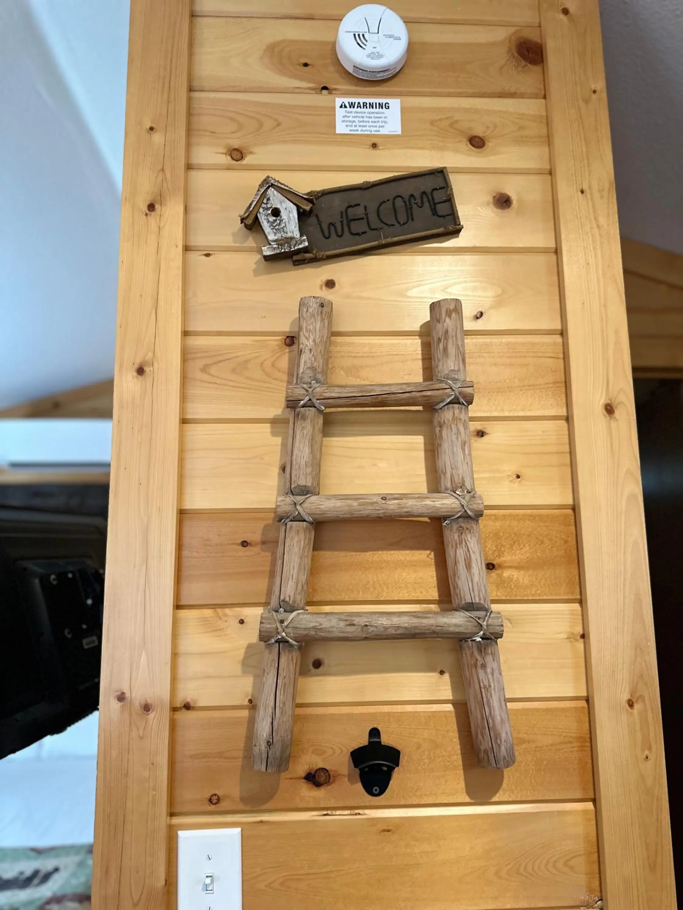 Decorative detail in Packwood Lodge & Cabins