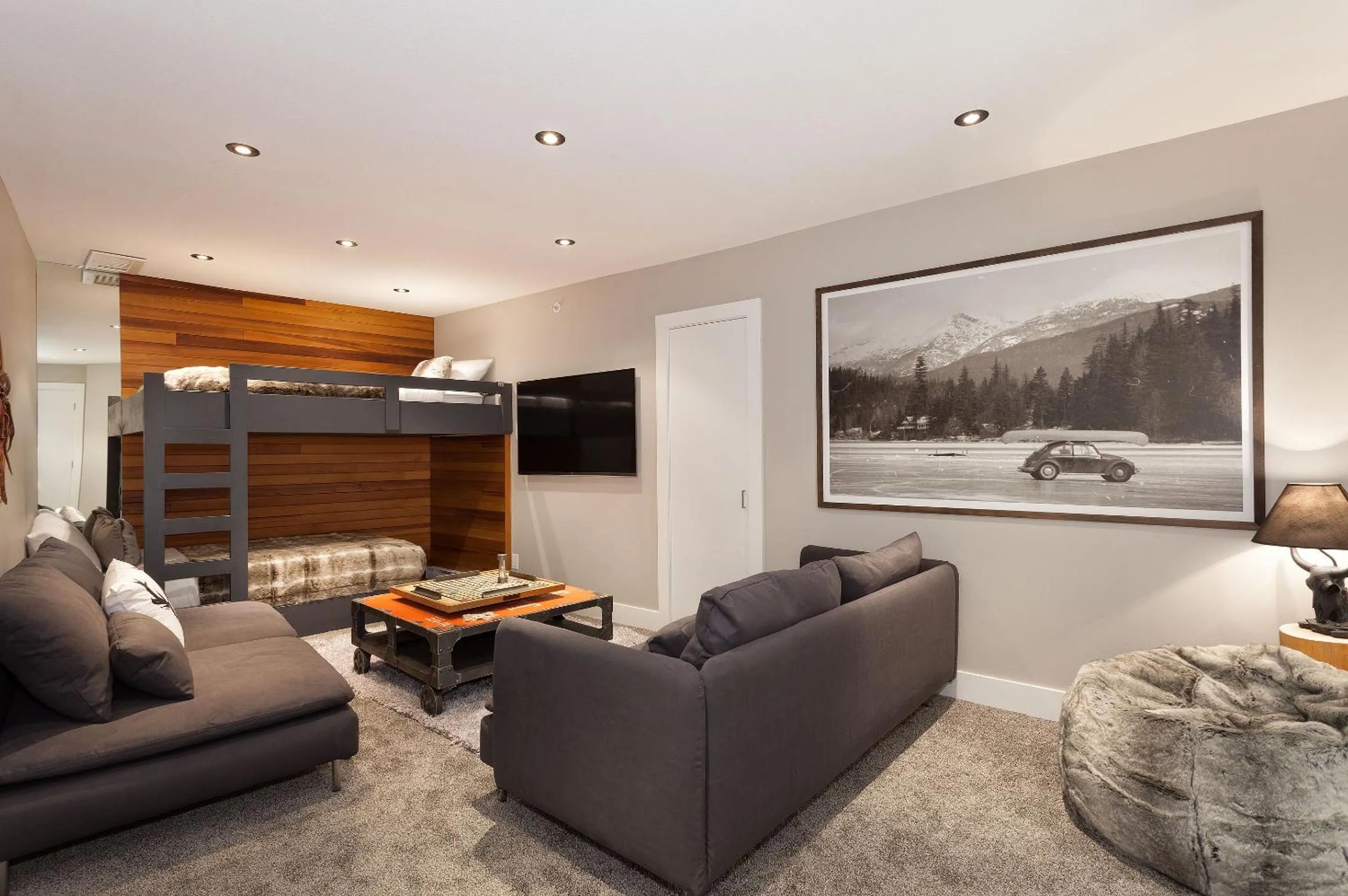 Living room in Gibbons Life Accommodations