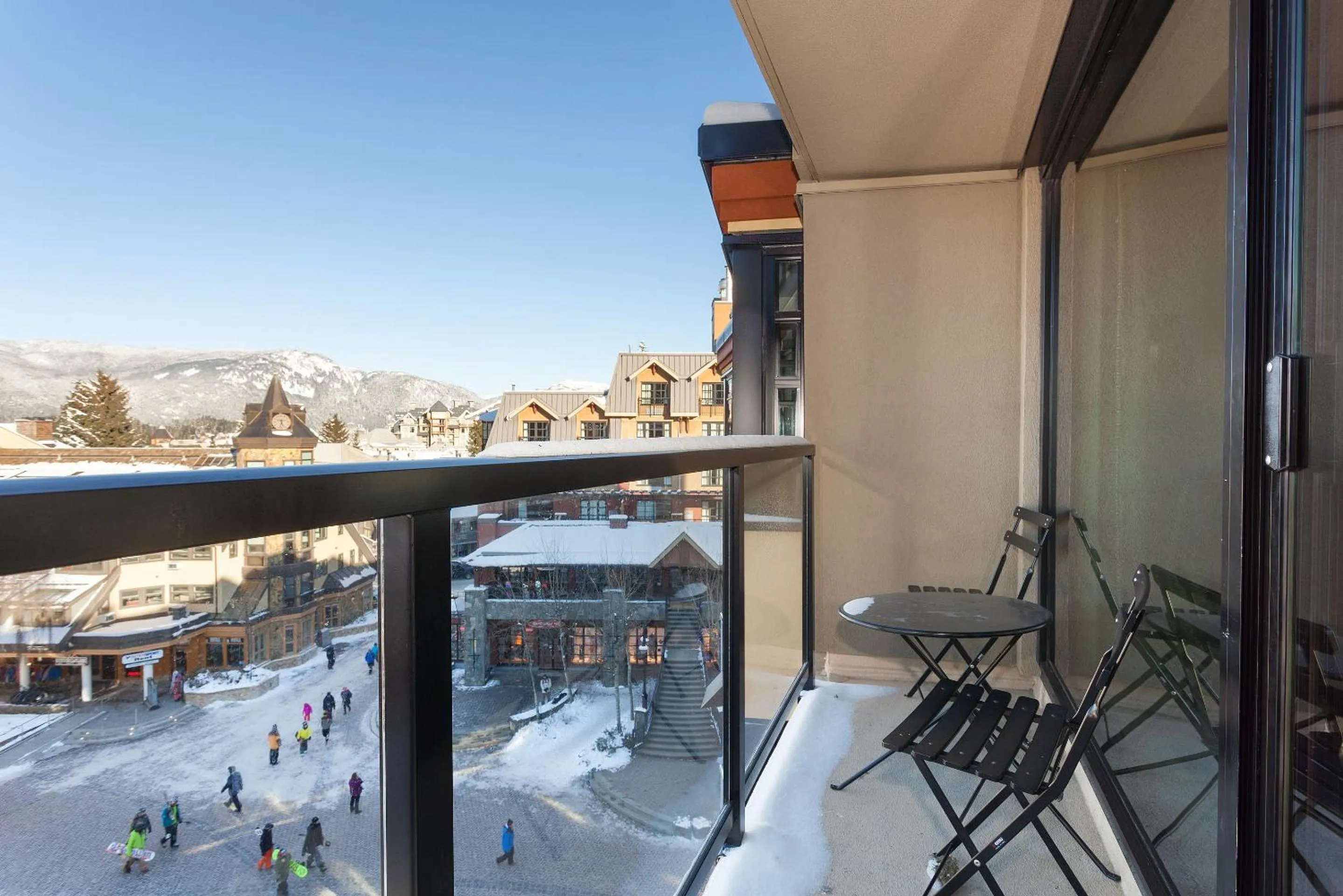 Patio in Gibbons Life Accommodations