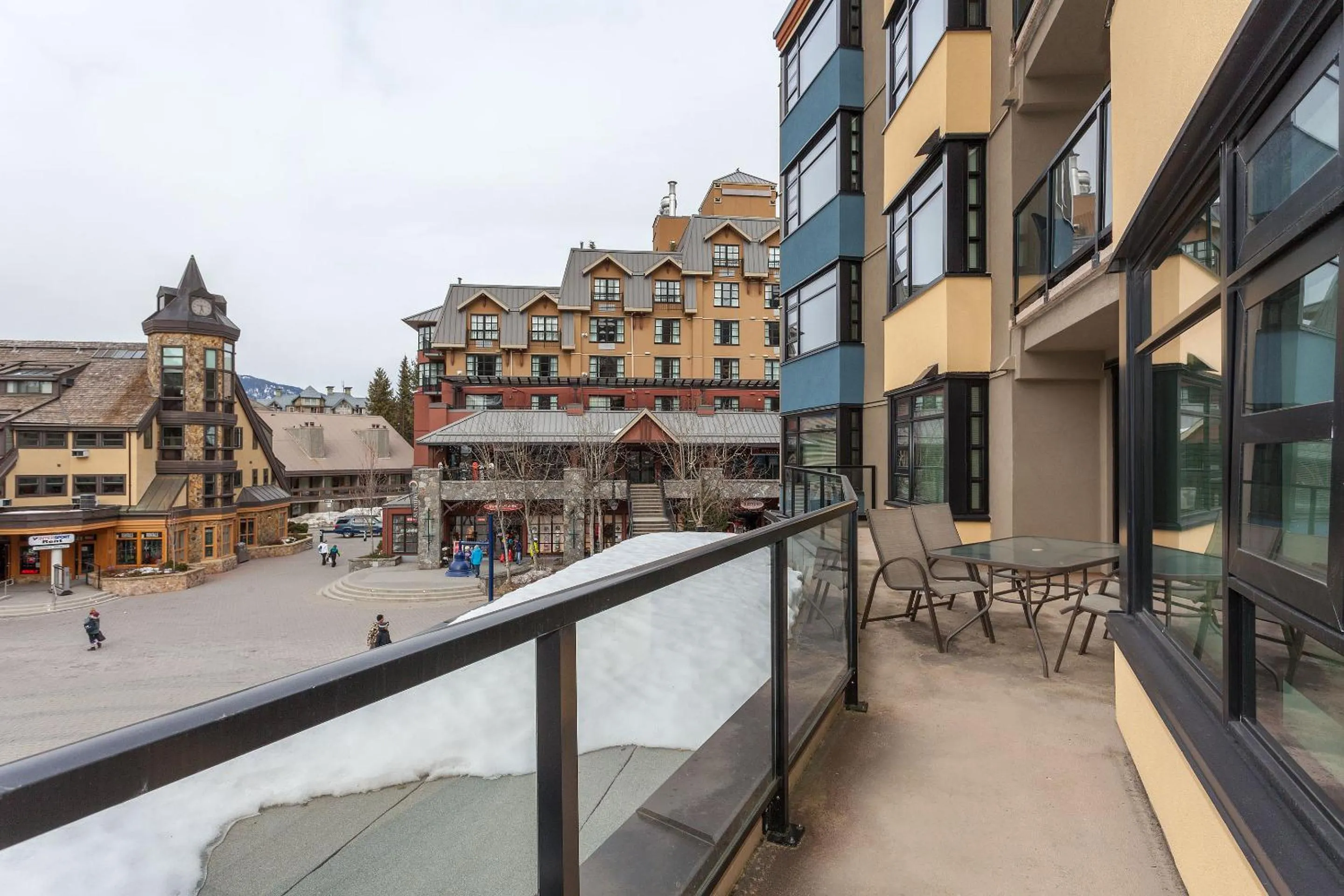 Balcony/Terrace in Gibbons Life Accommodations