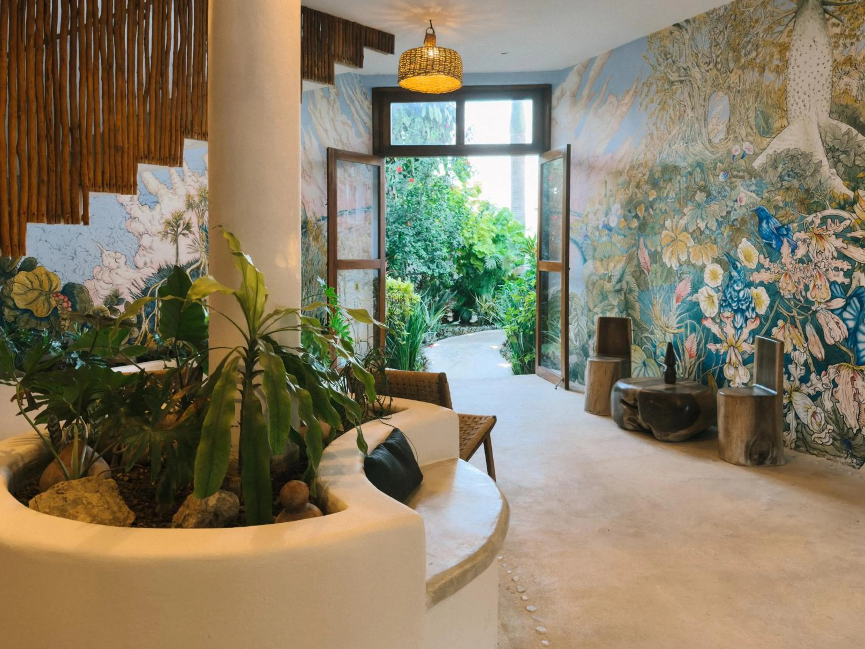 Property building in Hotel Aires Bacalar