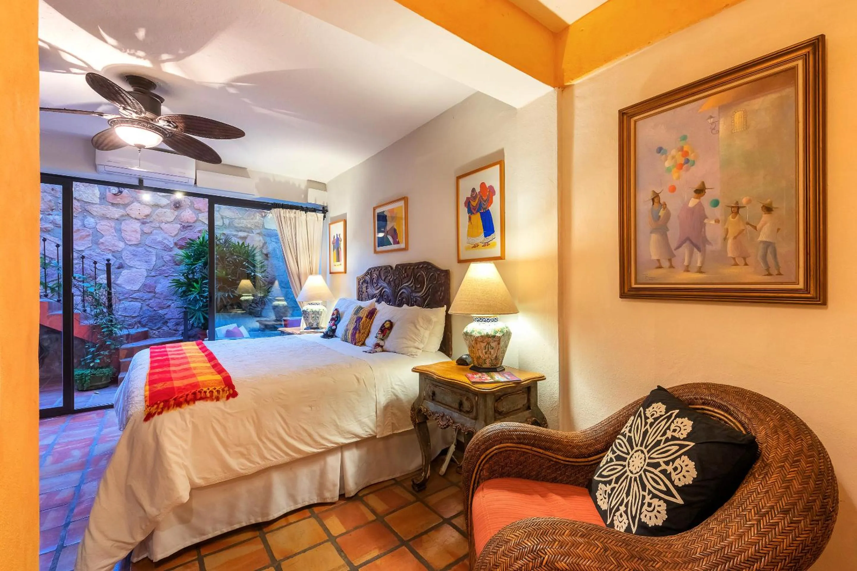 Bedroom, Bed in Villa Lola - Adults Only