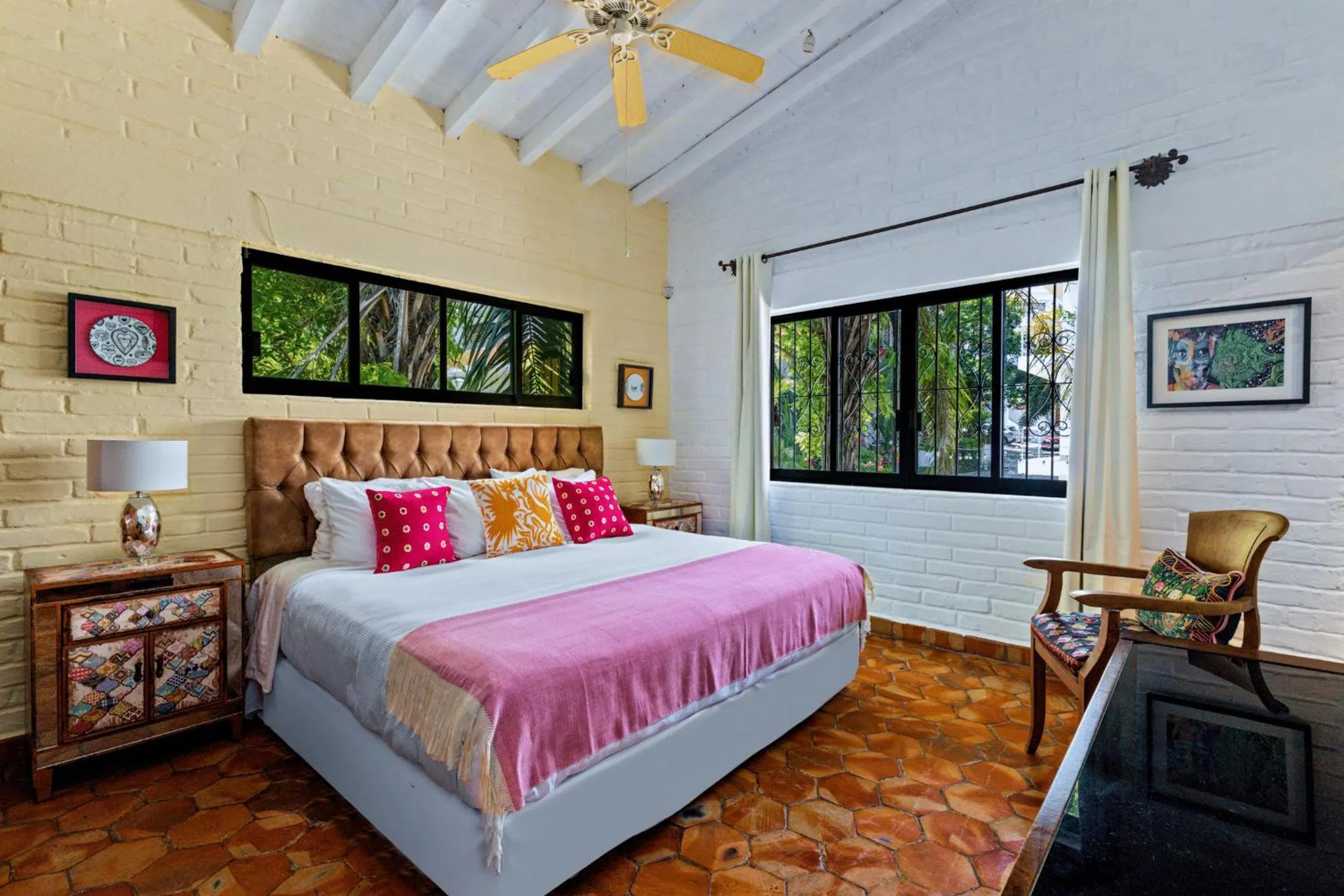 Bedroom, Bed in Villa Lola - Adults Only