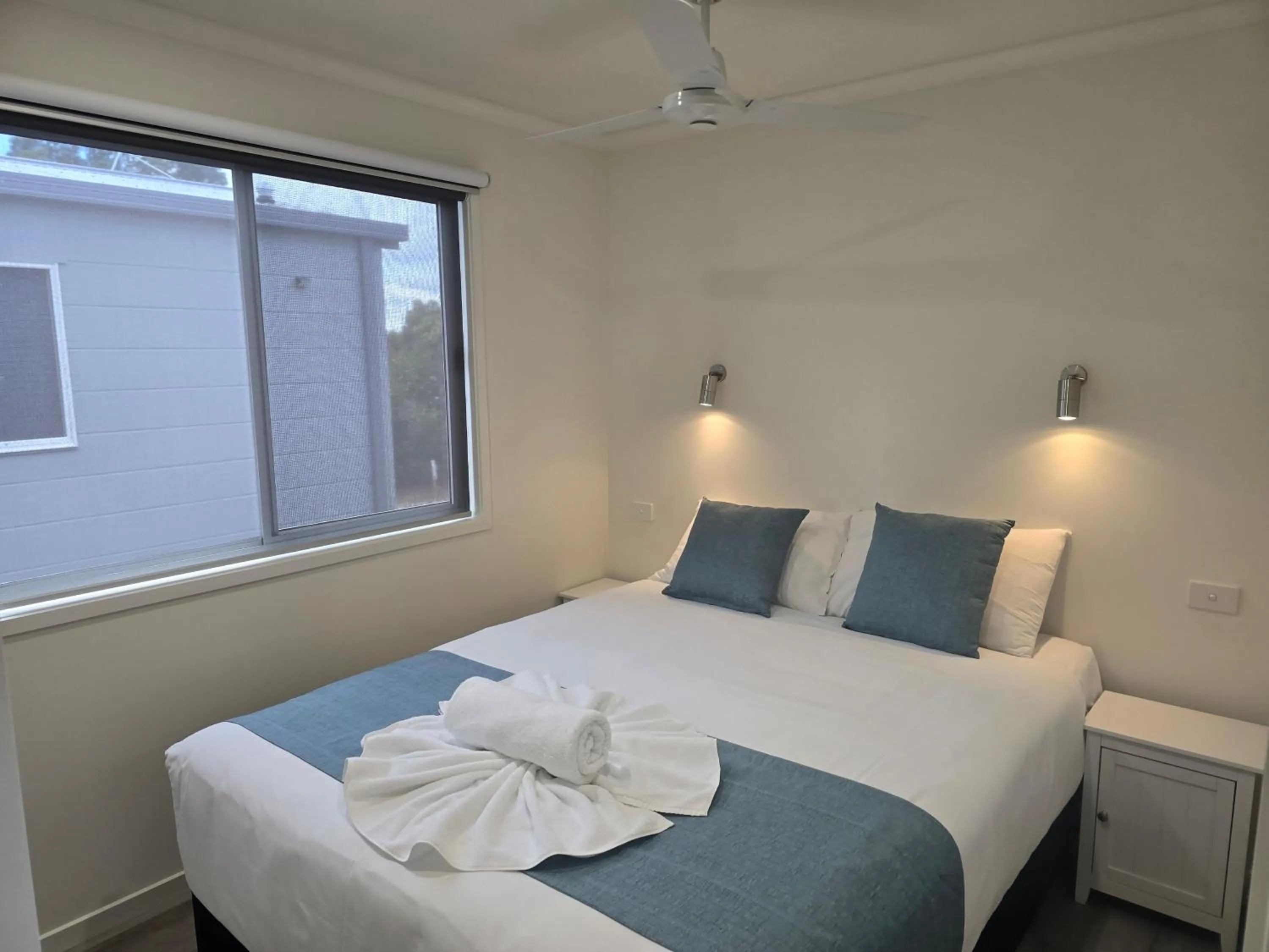 Bedroom, Bed in Denmark Scenic Tourist Park