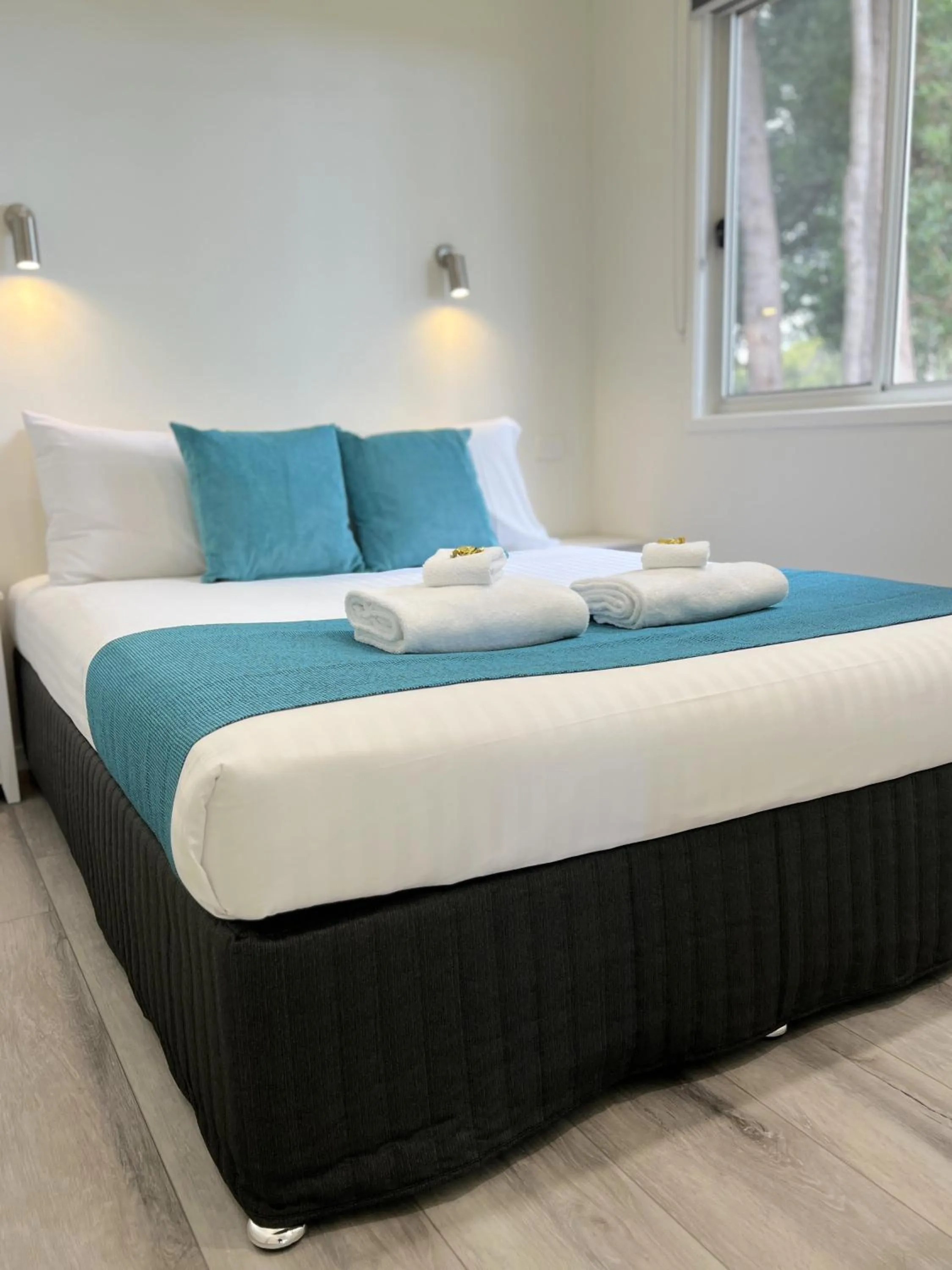 Bedroom, Bed in Denmark Scenic Tourist Park