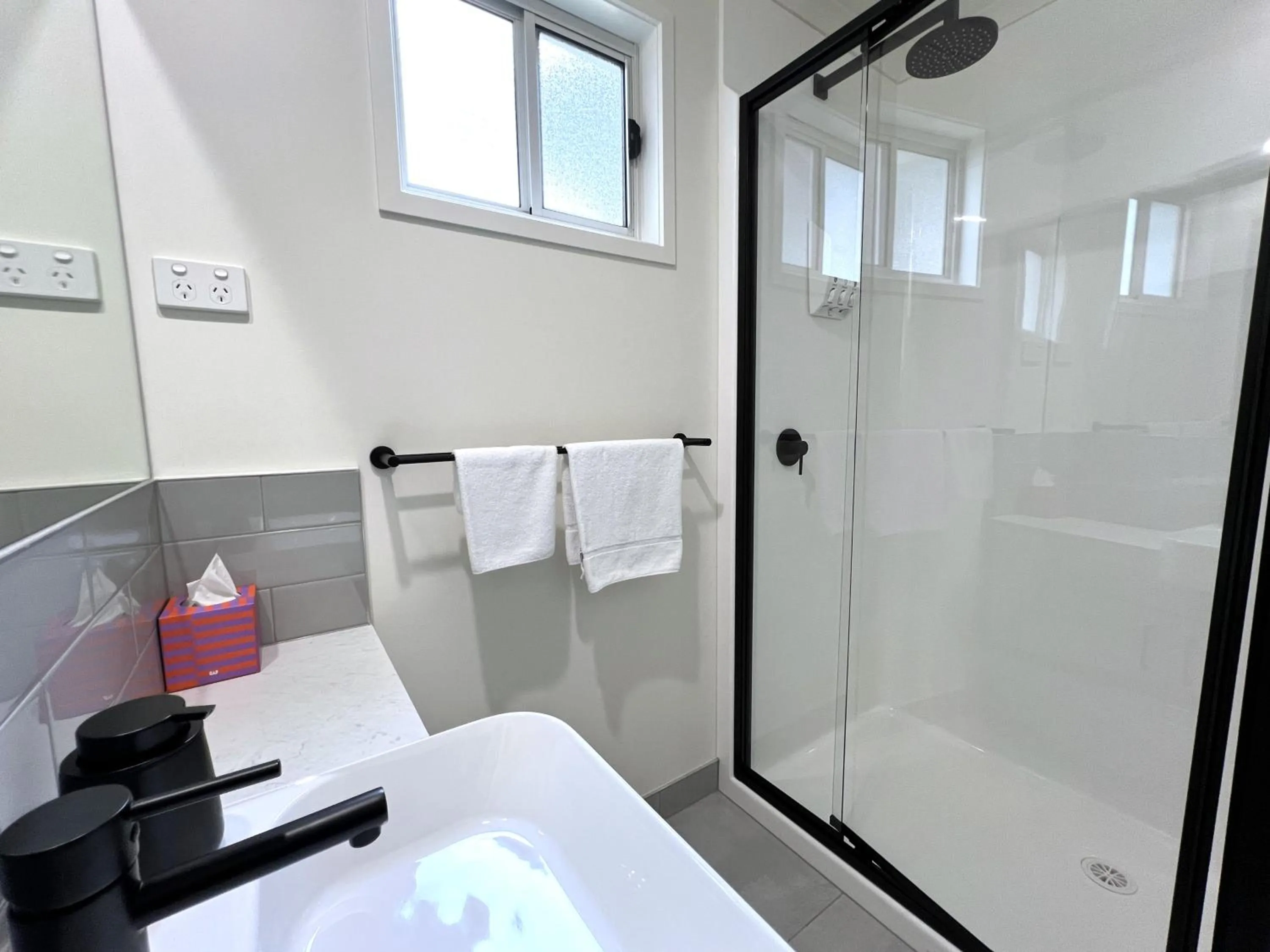 Shower in Denmark Scenic Tourist Park