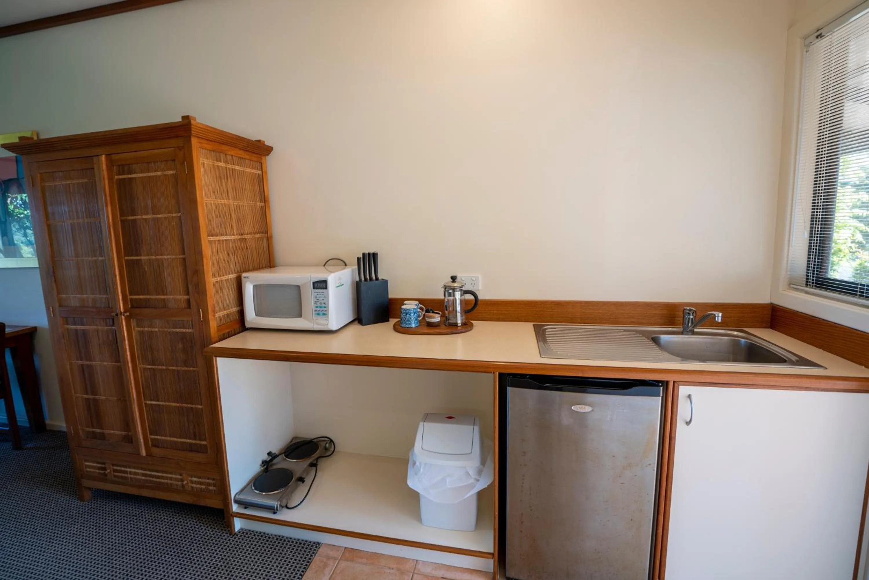 Kitchen or kitchenette in Denmark Scenic Tourist Park