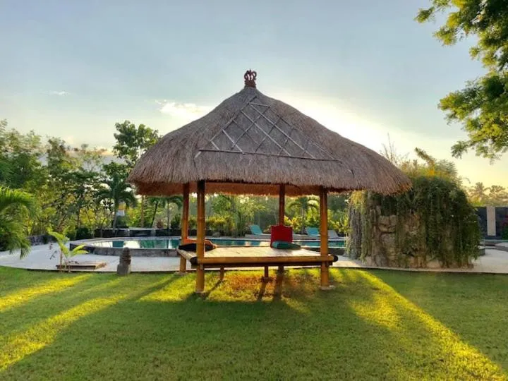 Garden in Bunga Laut Bungalow