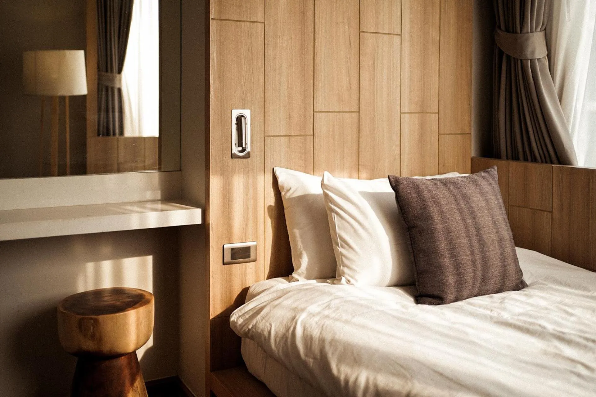 Bed in Brique Hotel Chiangmai