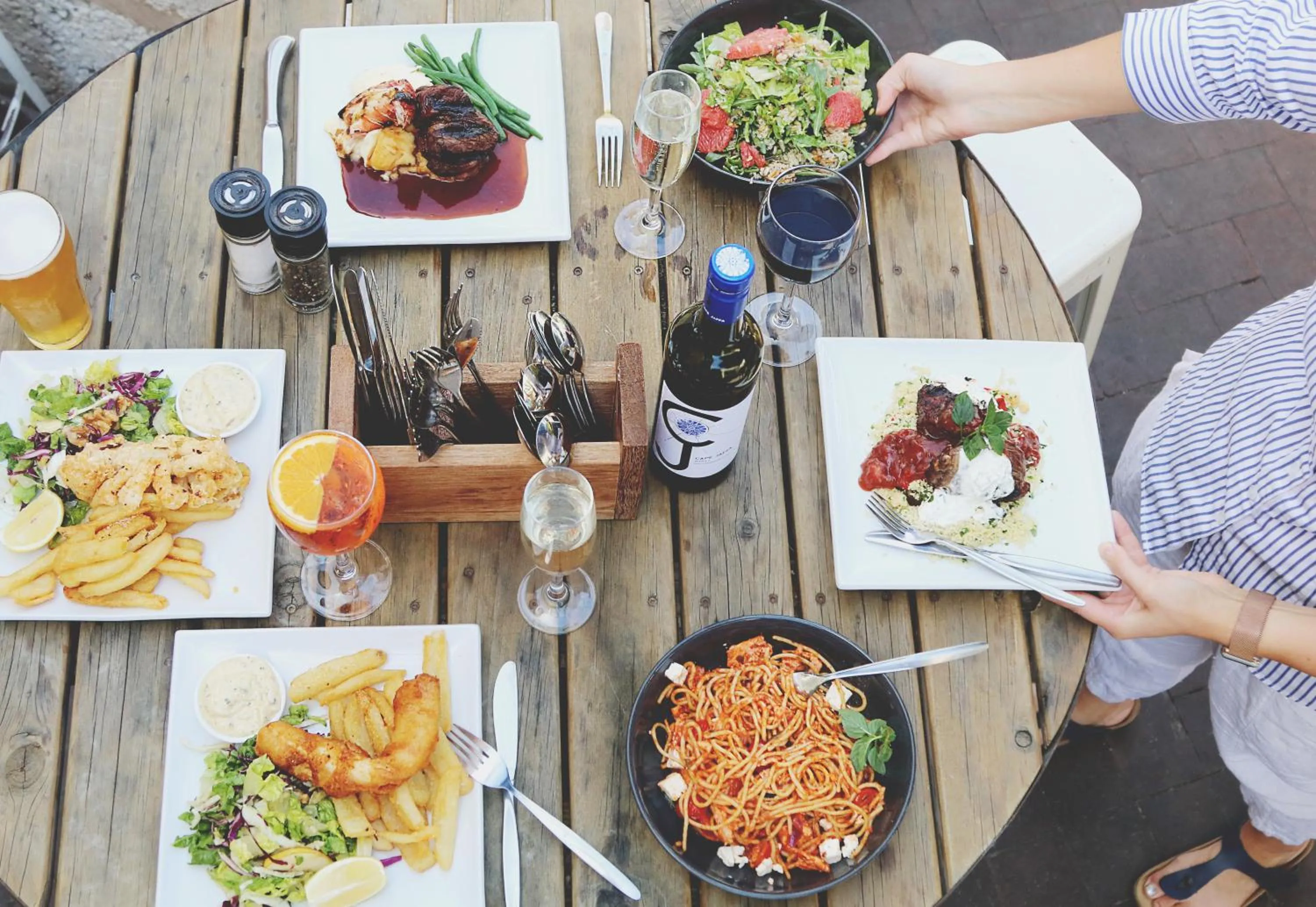 Food and drinks in Caledonian Inn