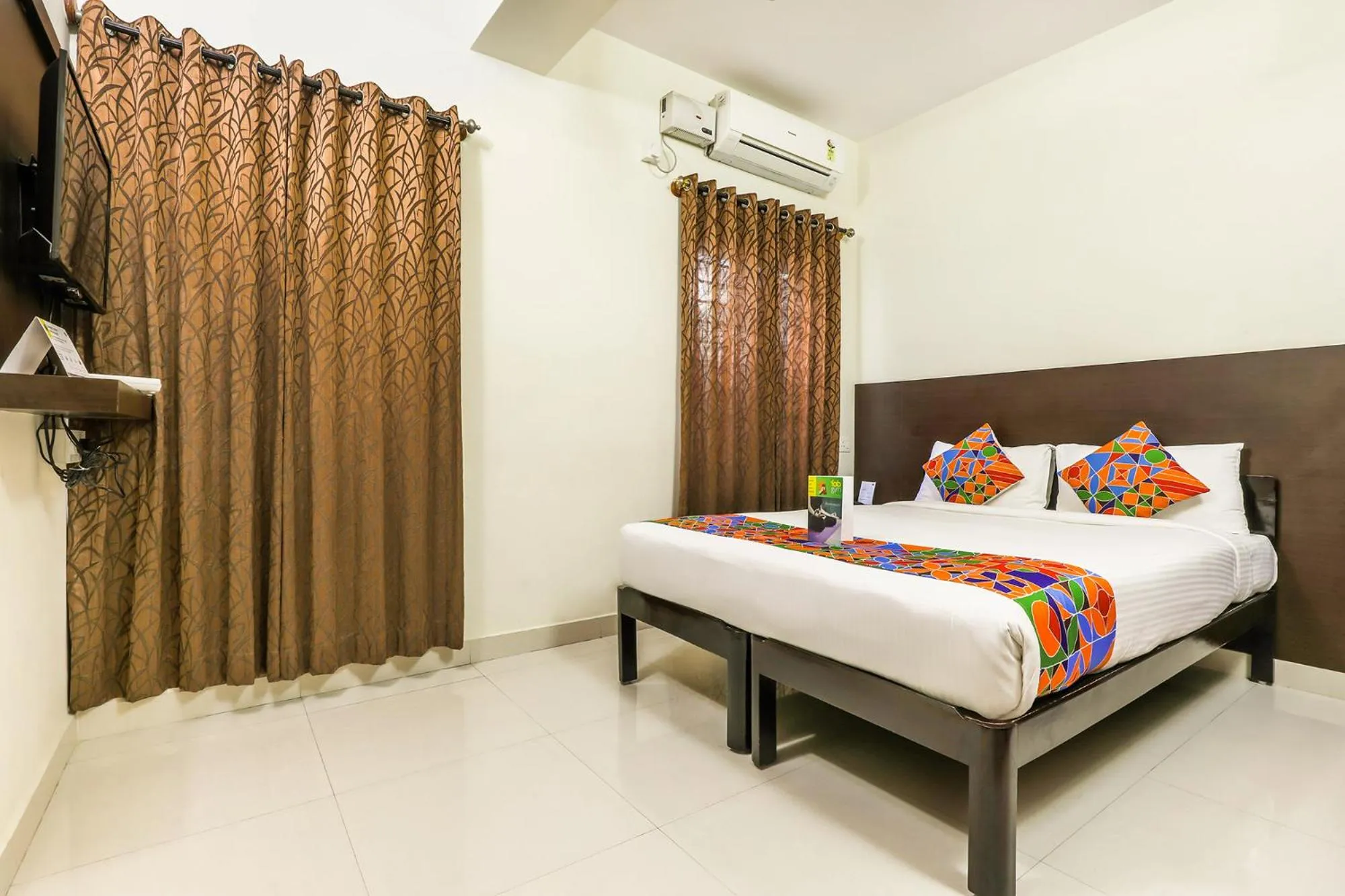 Bed in FabHotel RMS Comforts - Nr Yeshwantpur Railway Station