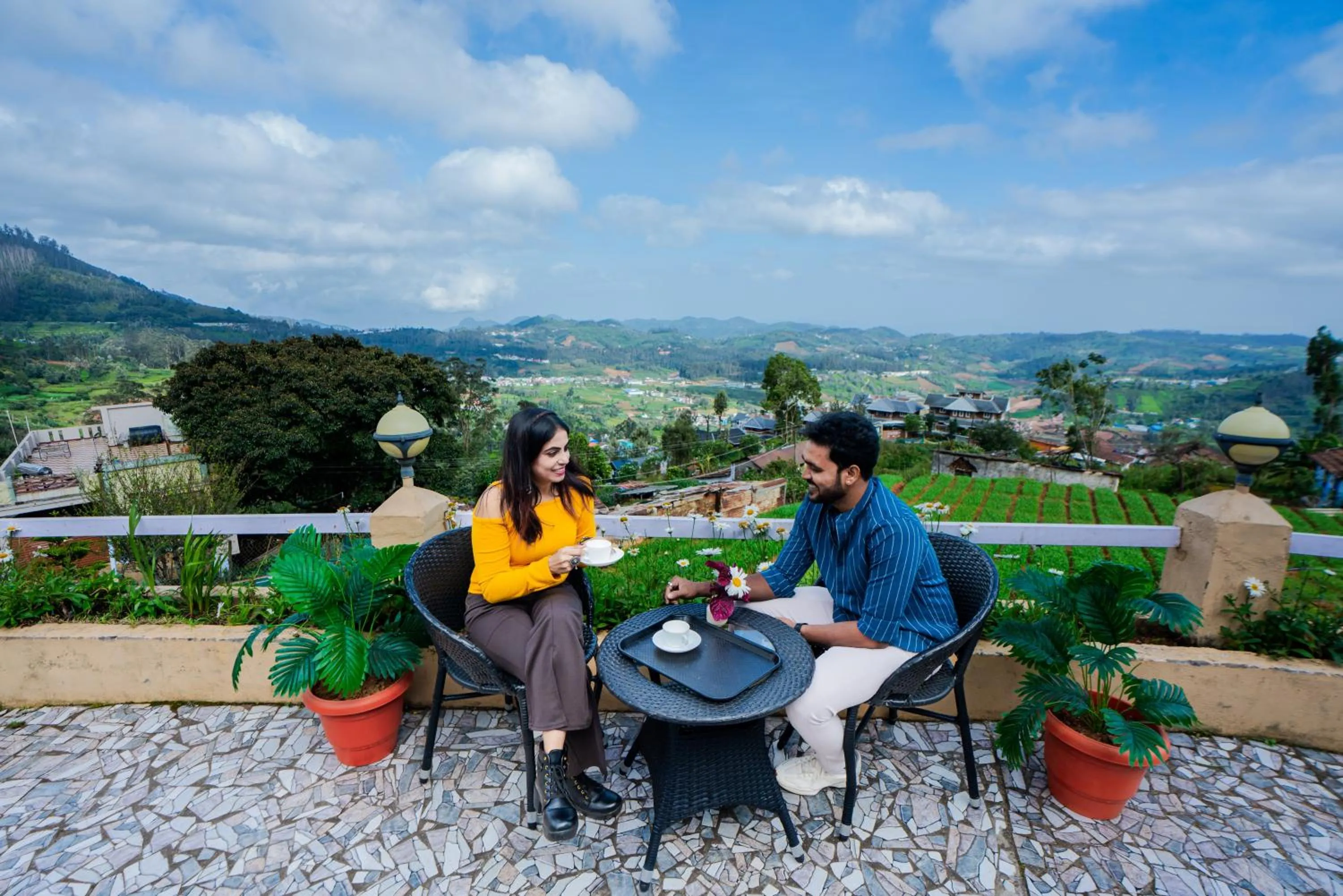 Balcony/Terrace in Tulips Valley View Resorts