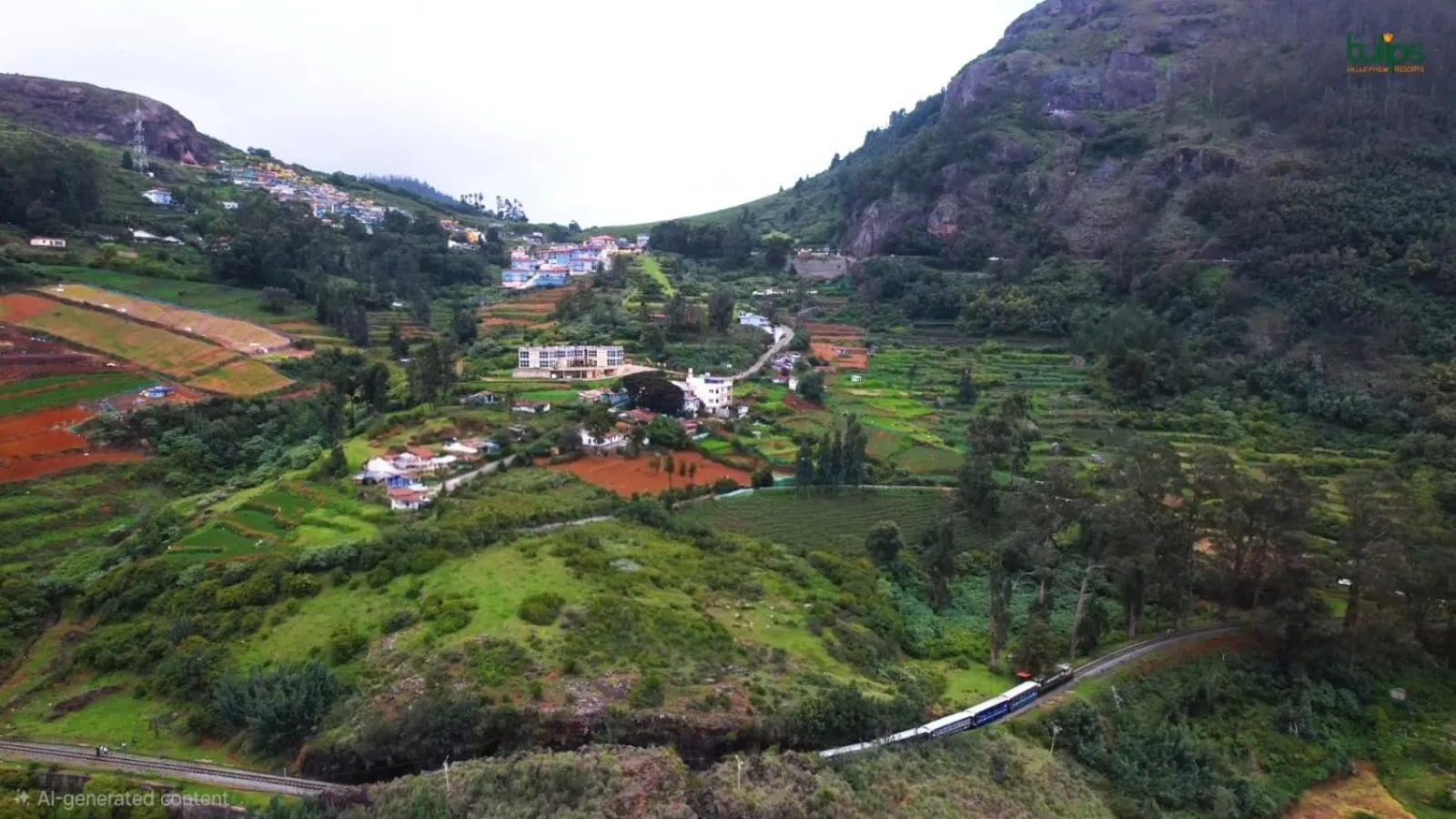 Property building in Tulips Valley View Resorts