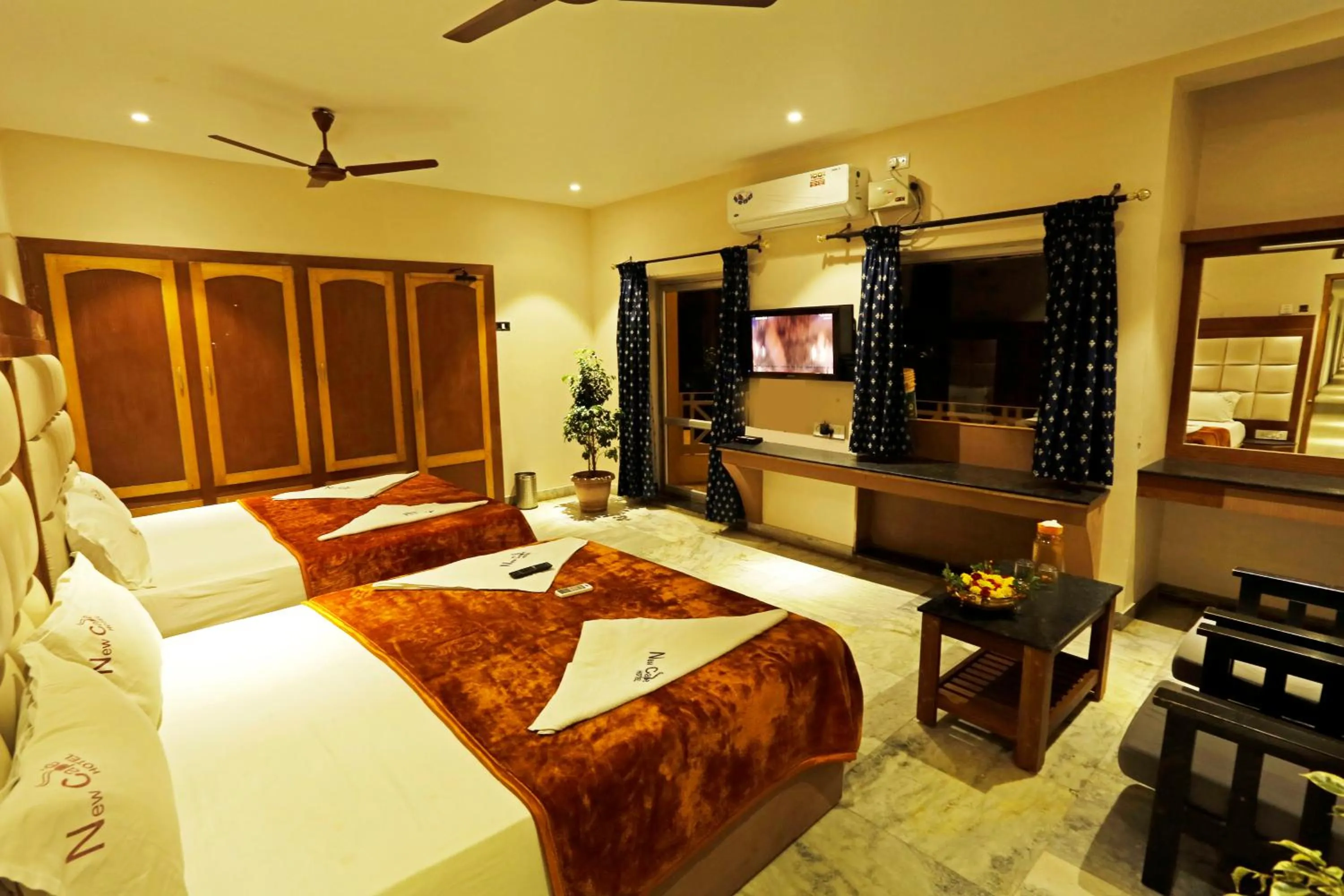 Bed in New Cape Hotel