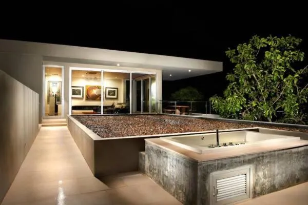 Night in Art Space Pool Villa