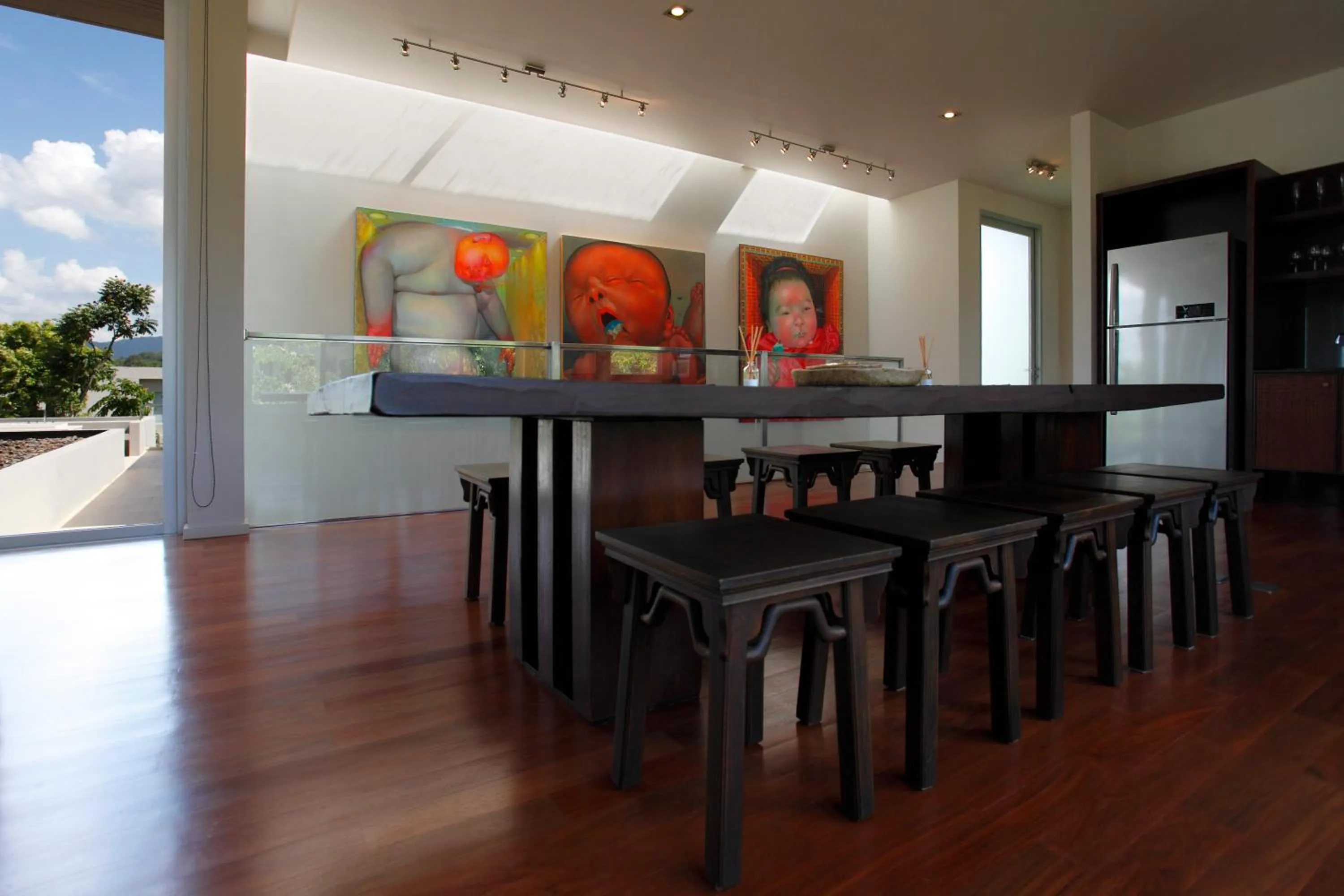 Dining area in Art Space Pool Villa
